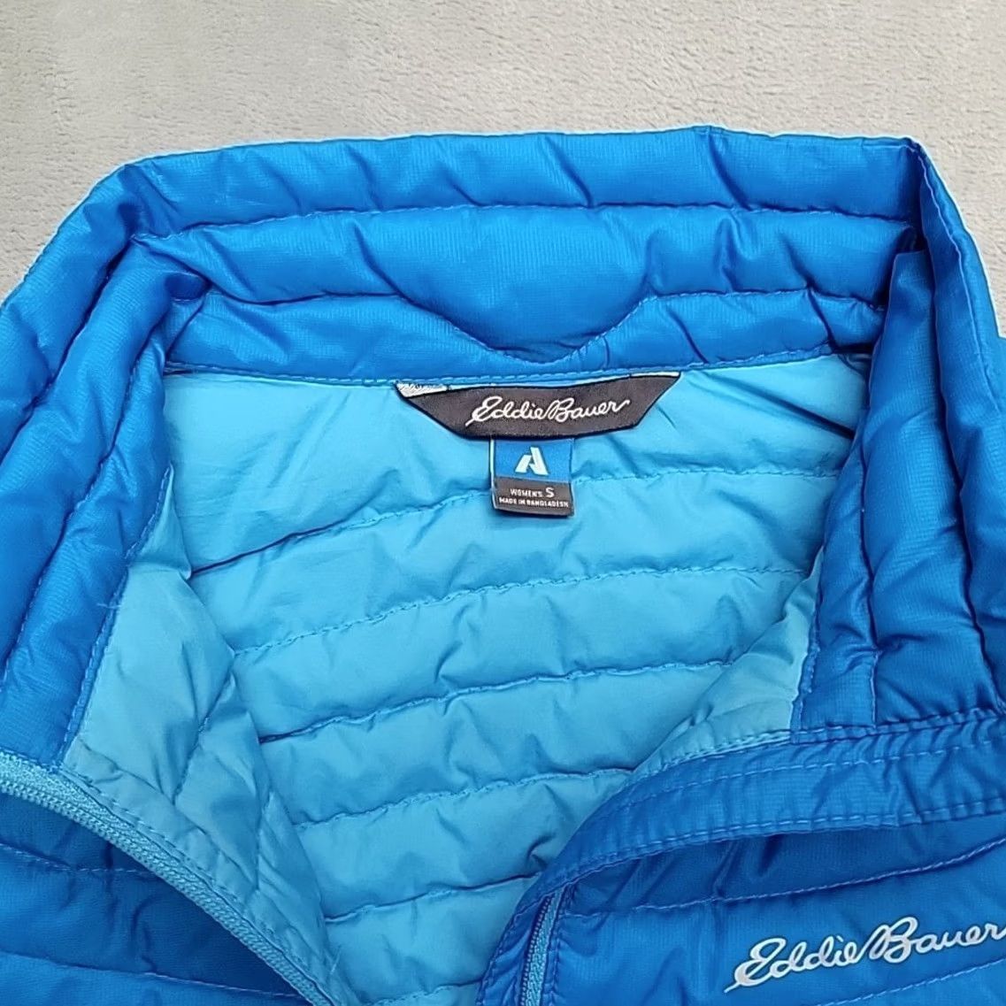 Eddie Bauer Eddie Bauer StormDown 800 Vest Womens S Blue First Ascent Down Outdoors Gorp Vest Womens S Blue Down Outdoors Gorp Size S / US 4 / IT 40 - 5 Thumbnail