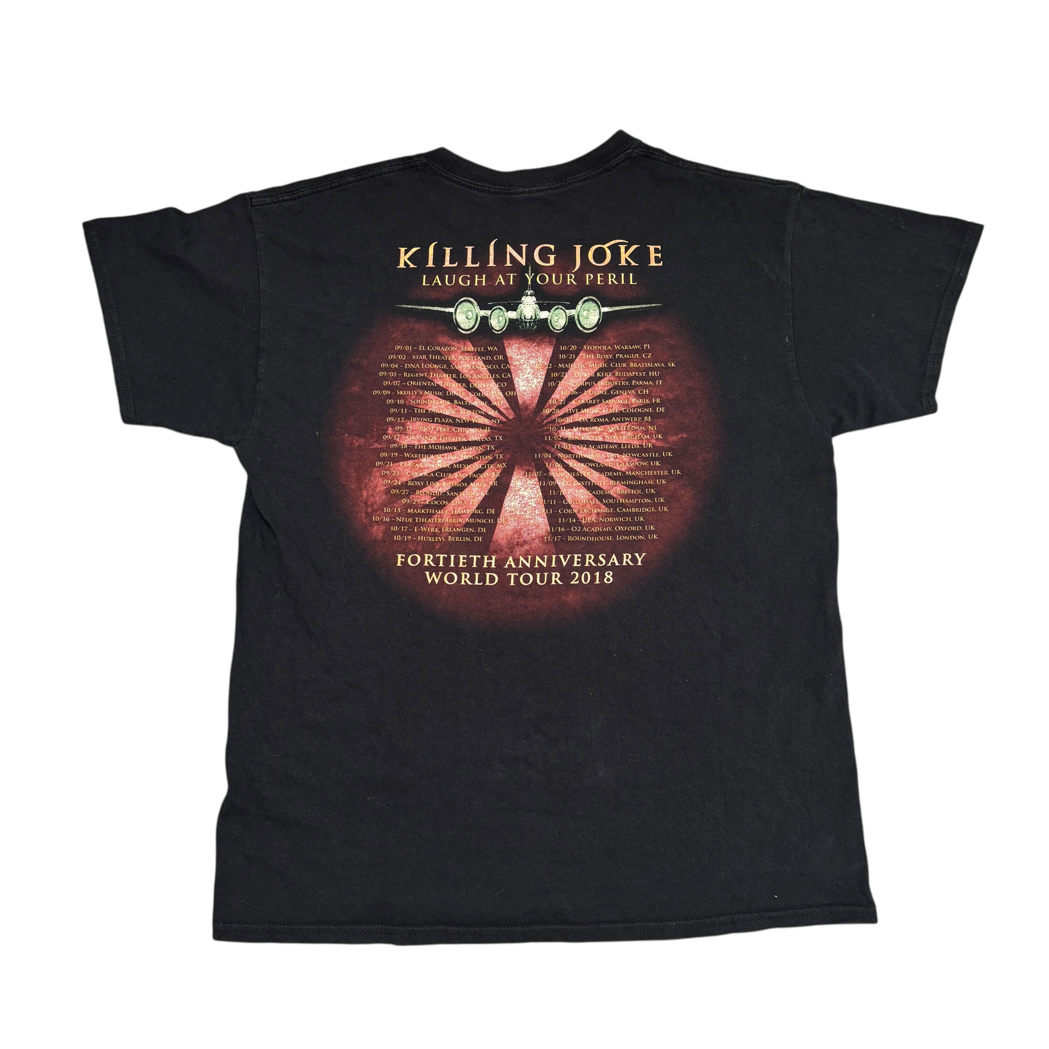 Band Tees Killing Joke Shirt Tour Concert Rock Band Tee Ministry Size US L / EU 52-54 / 3 - 2 Thumbnail