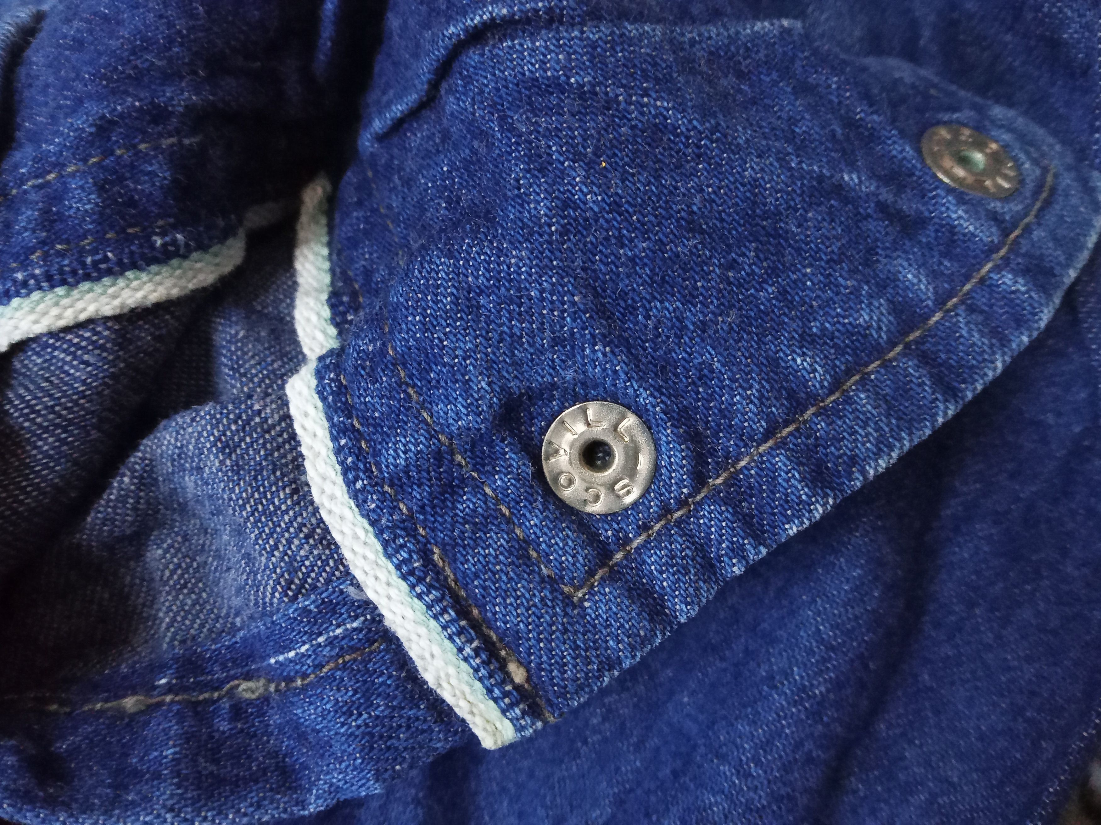 Edwin Edwin Vintage Selvedge Denim Western Snap Buttons Shirt Size M / US 6-8 / IT 42-44 - 11 Thumbnail