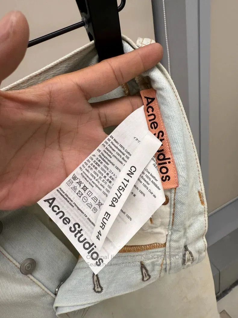 Acne Studios Acne Studios Distressed Wide. Size US 44 / EU 60 - 4 Thumbnail