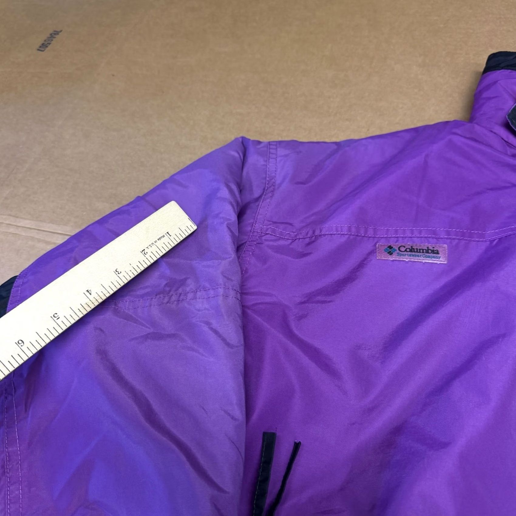 Vintage VINTAGE Columbia Bugaboo Jacket Mens XL 3-in-1 Ski Aztec Purple 90s Size US XL / EU 56 / 4 - 3 Thumbnail