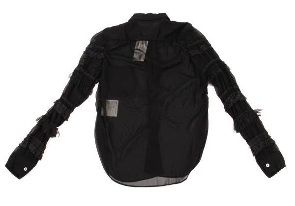Comme des Garcons Comme Des Garcons Black Vintage See-Through Shirt Size S / US 4 / IT 40 - 3 Thumbnail
