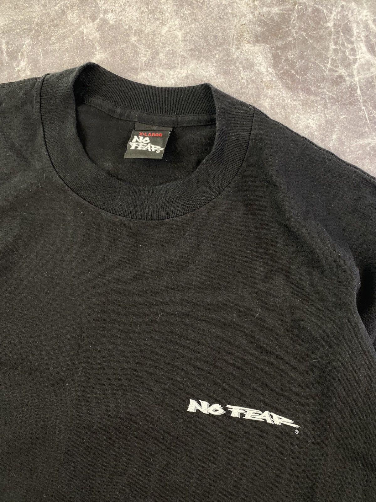 No Fear No Fear Deadstock Single Stitch 90’s Black T-shirt Size: XL Size US XL / EU 56 / 4 - 4 Thumbnail