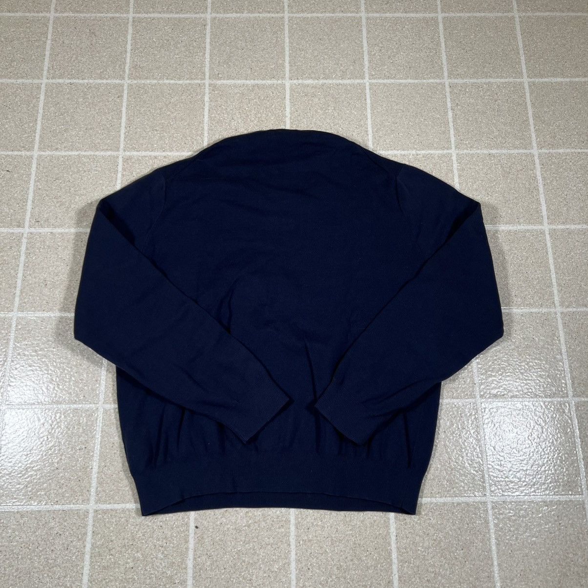 Polo Ralph Lauren Polo Ralph Lauren Sweater XXL Navy V Neck Pullover Red Pony Size US XXL / EU 58 / 5 - 3 Thumbnail