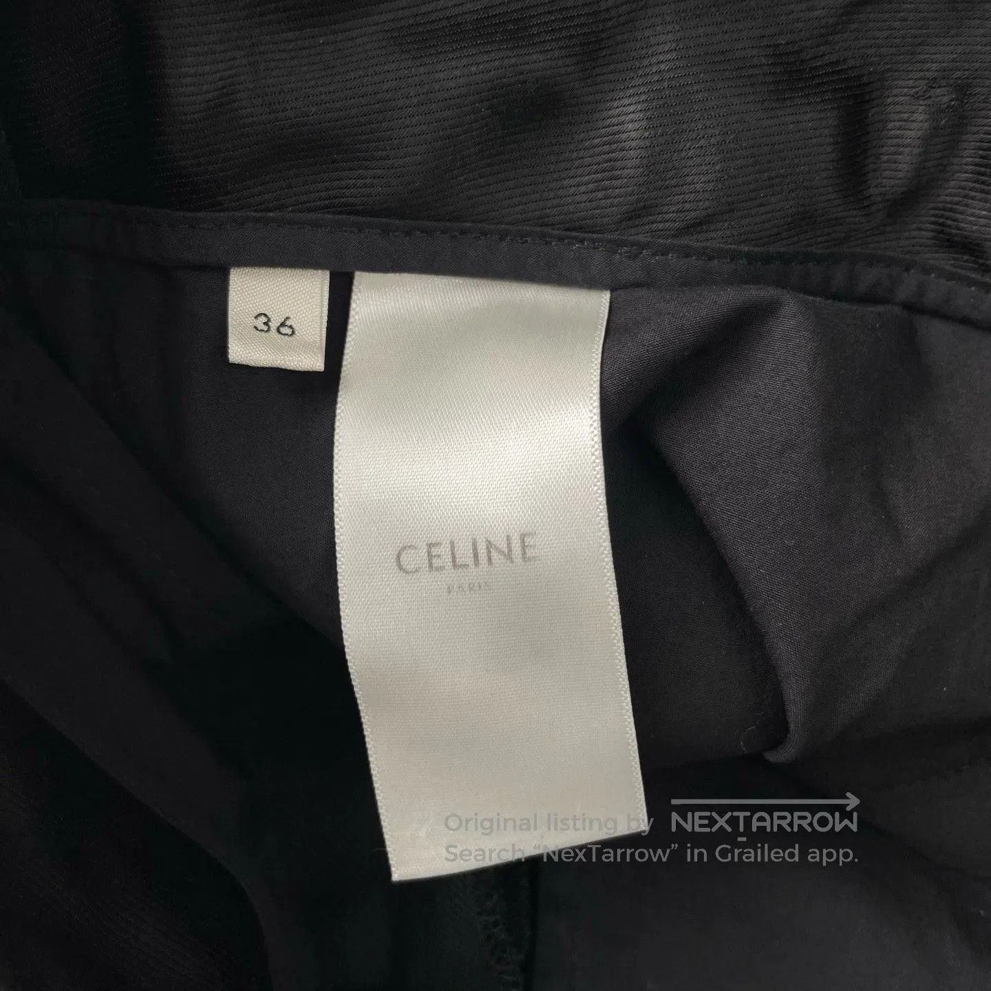 Celine Celine Slim Wool Trousers. Size 35" - 5 Thumbnail