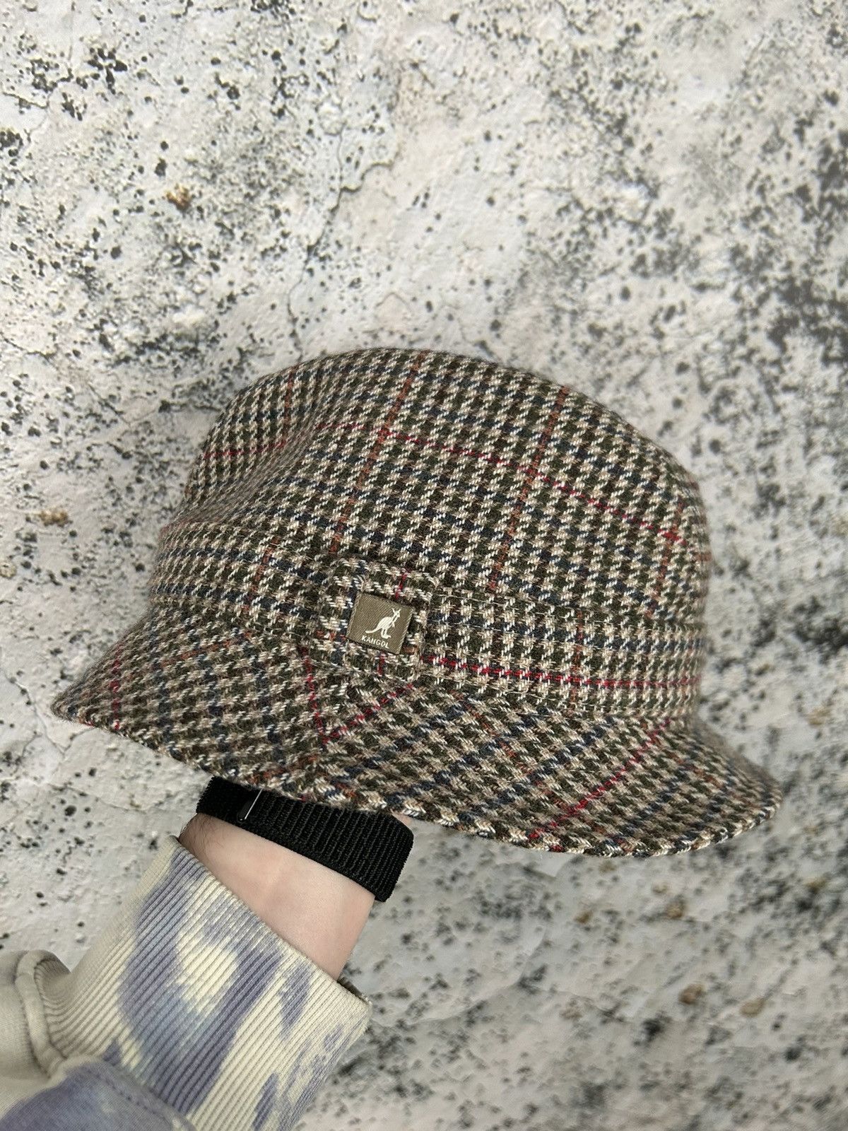 Vintage Kangol Bucket Hat 90s Streetwear Rap Retro