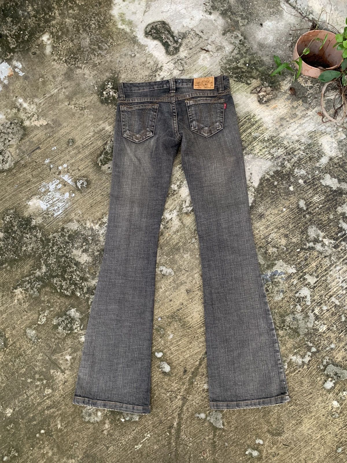 Japanese Brand × Tornado Mart Steal 🔥 Flare Anna kerry bootcut jeans Size 27" / US 4 / IT 40 - 8 Thumbnail