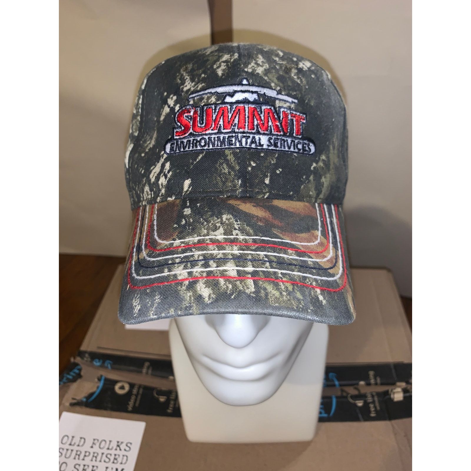 Realtree Summit Environmental Services Mossy Oak Camo Hat Workwear Size ONE SIZE - 1 Thumbnail