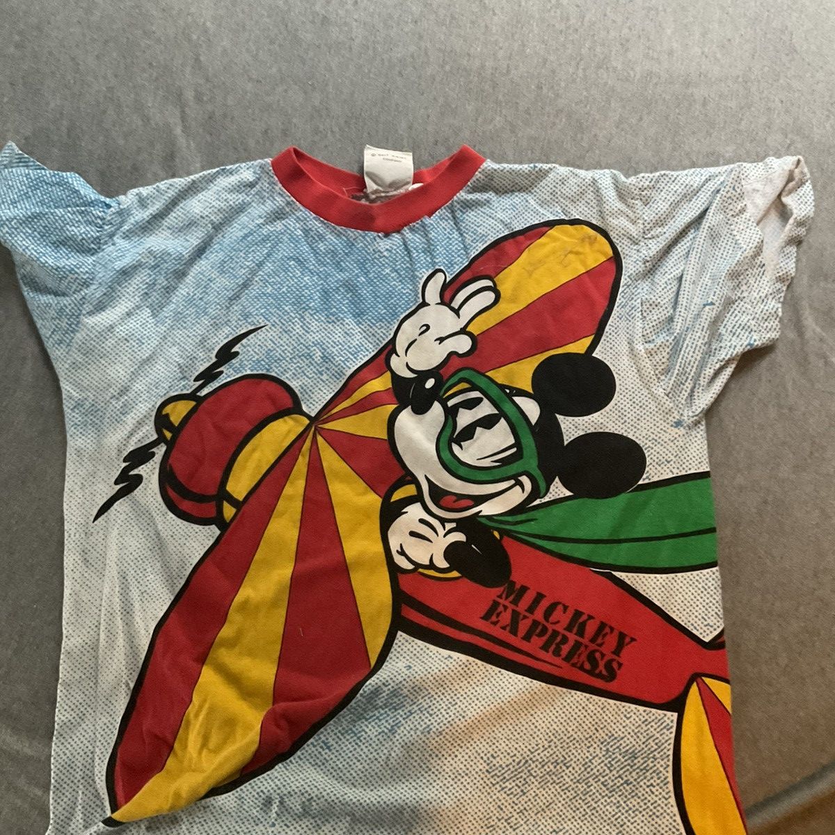 Disney × Vintage Mickey Express Tour Shirt Size US S / EU 44-46 / 1 - 1 Thumbnail