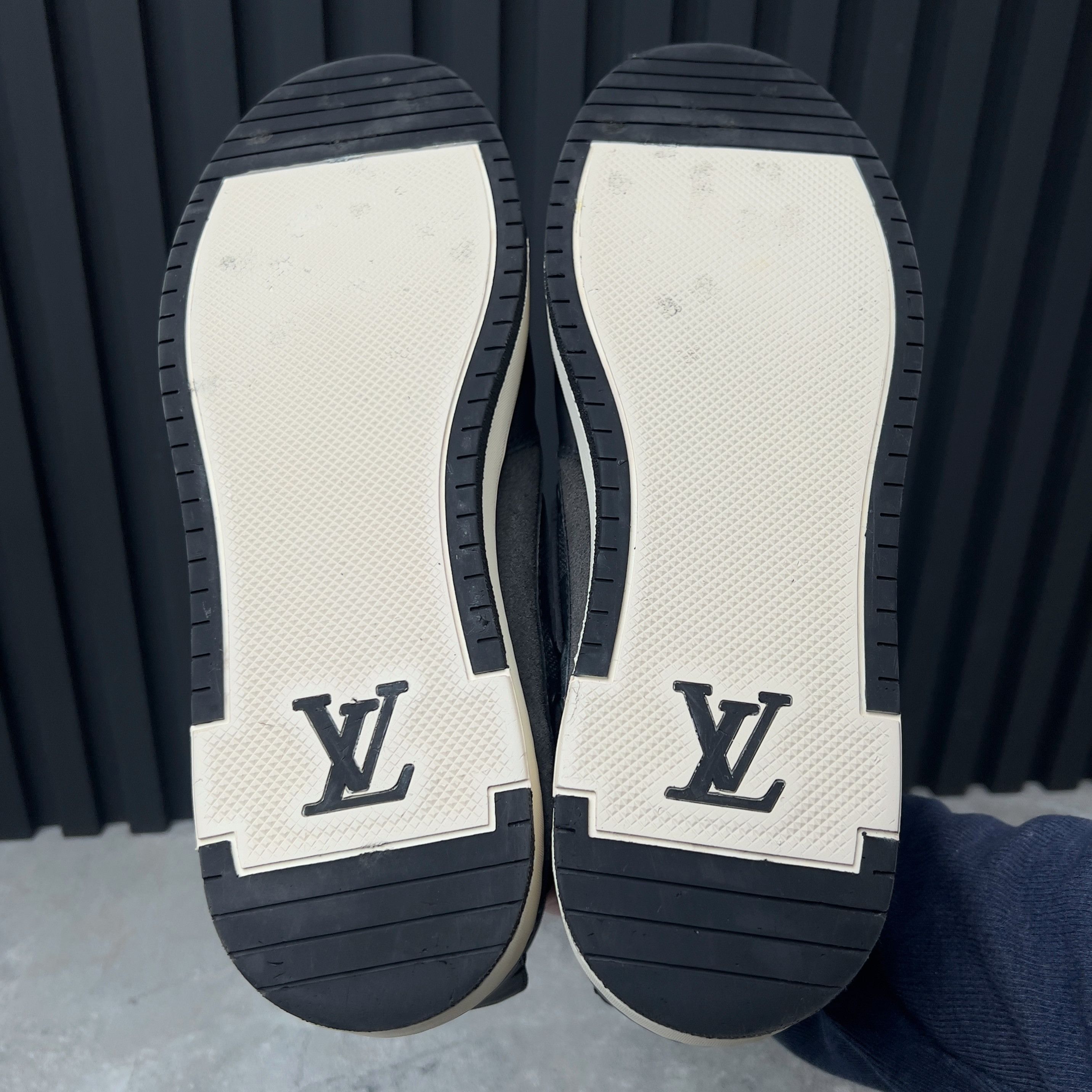 Louis Vuitton Trainer Damier Boots Graphite Leather Size US 10.5 / EU 43-44 - 11 Thumbnail