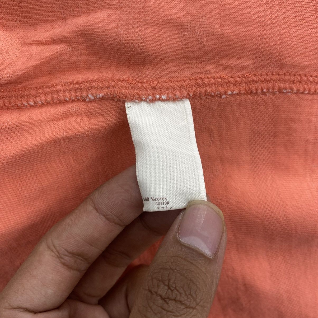 Louis Vuitton Vintage Louis Vuitton In Cotone Orange Stripe Polo Shirt Size M / US 6-8 / IT 42-44 - 10 Thumbnail