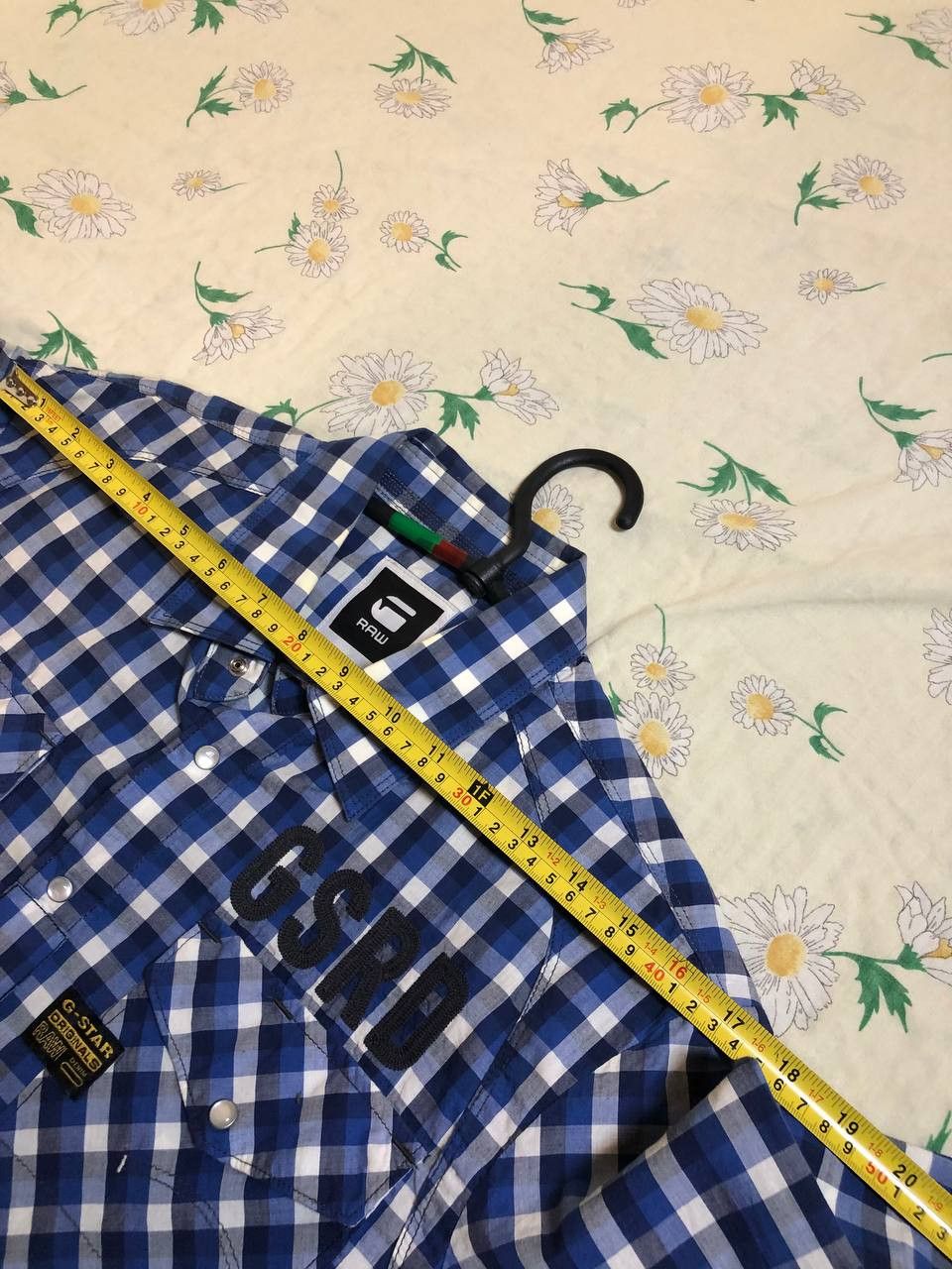 G-Star Vintage G-Star Checkered Button Up Shirt Size US L / EU 52-54 / 3 - 10 Thumbnail