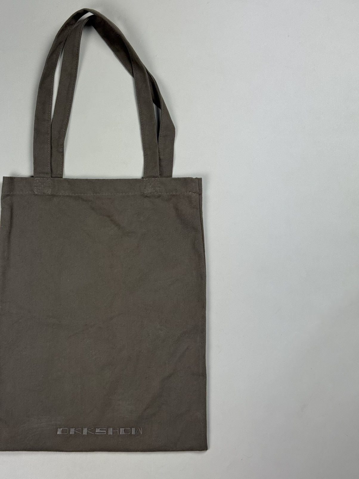 Rick Owens Drkshdw Rick Owens DRKSHDW Cotton Shopper Tote Bag Size ONE SIZE - 3 Thumbnail