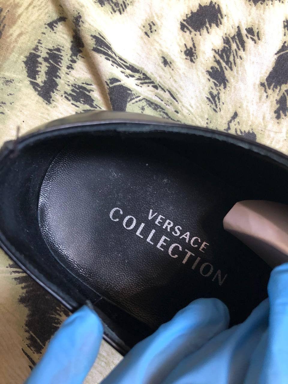 Versace Versace Collection Scarpe Leather Derby Shoe Size US 10 / EU 43 - 3 Thumbnail