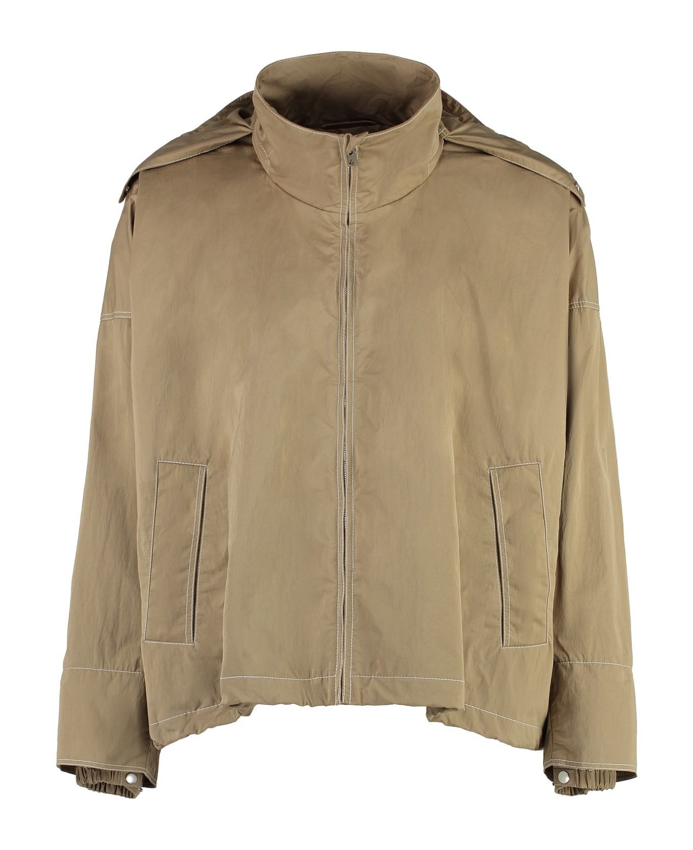 Bottega Veneta tech nylon hooded blouson Size US L / EU 52-54 / 3 - 1 Thumbnail