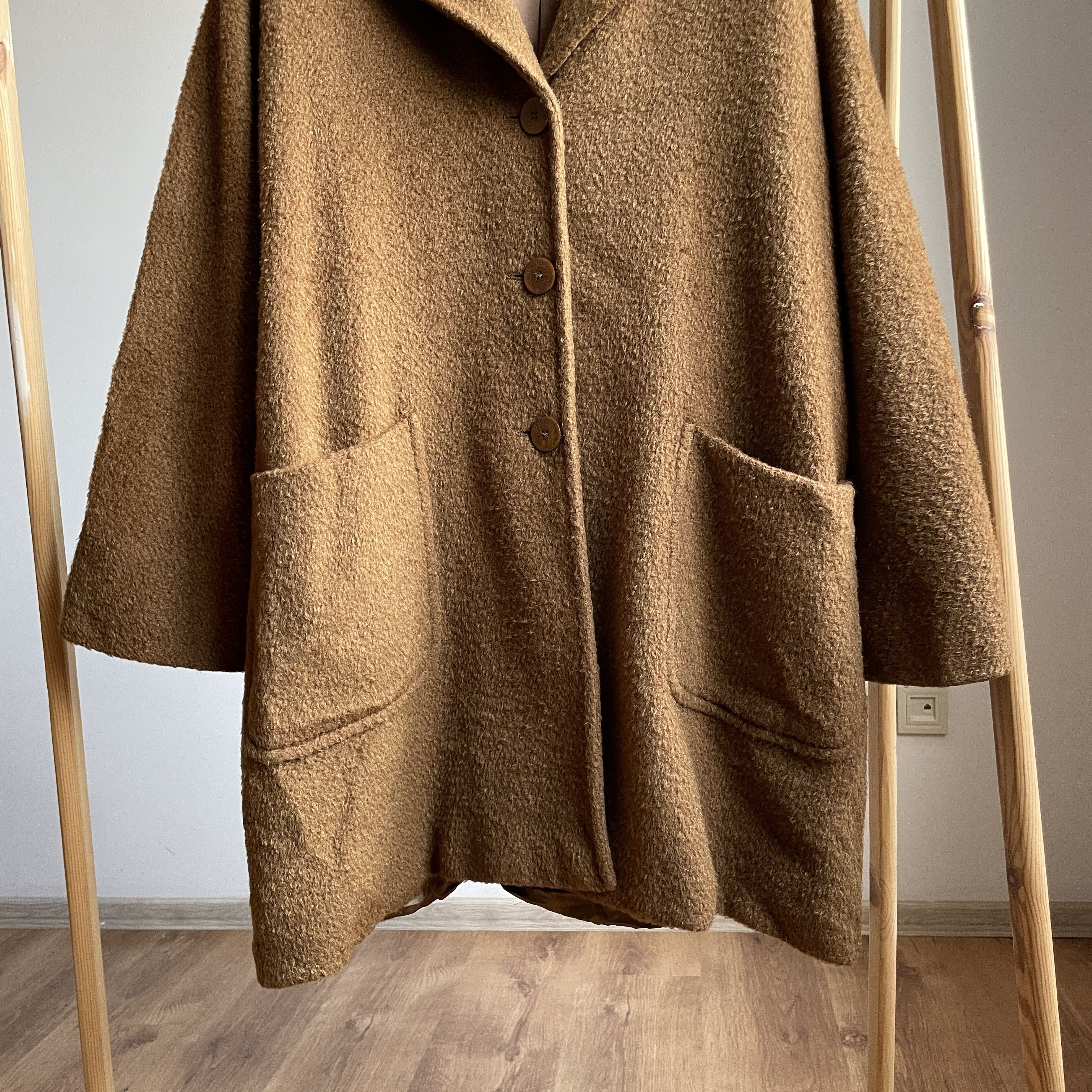 Max Mara Max Mara Mohair Wool Blend Brushed Coat Size M / US 6-8 / IT 42-44 - 5 Thumbnail