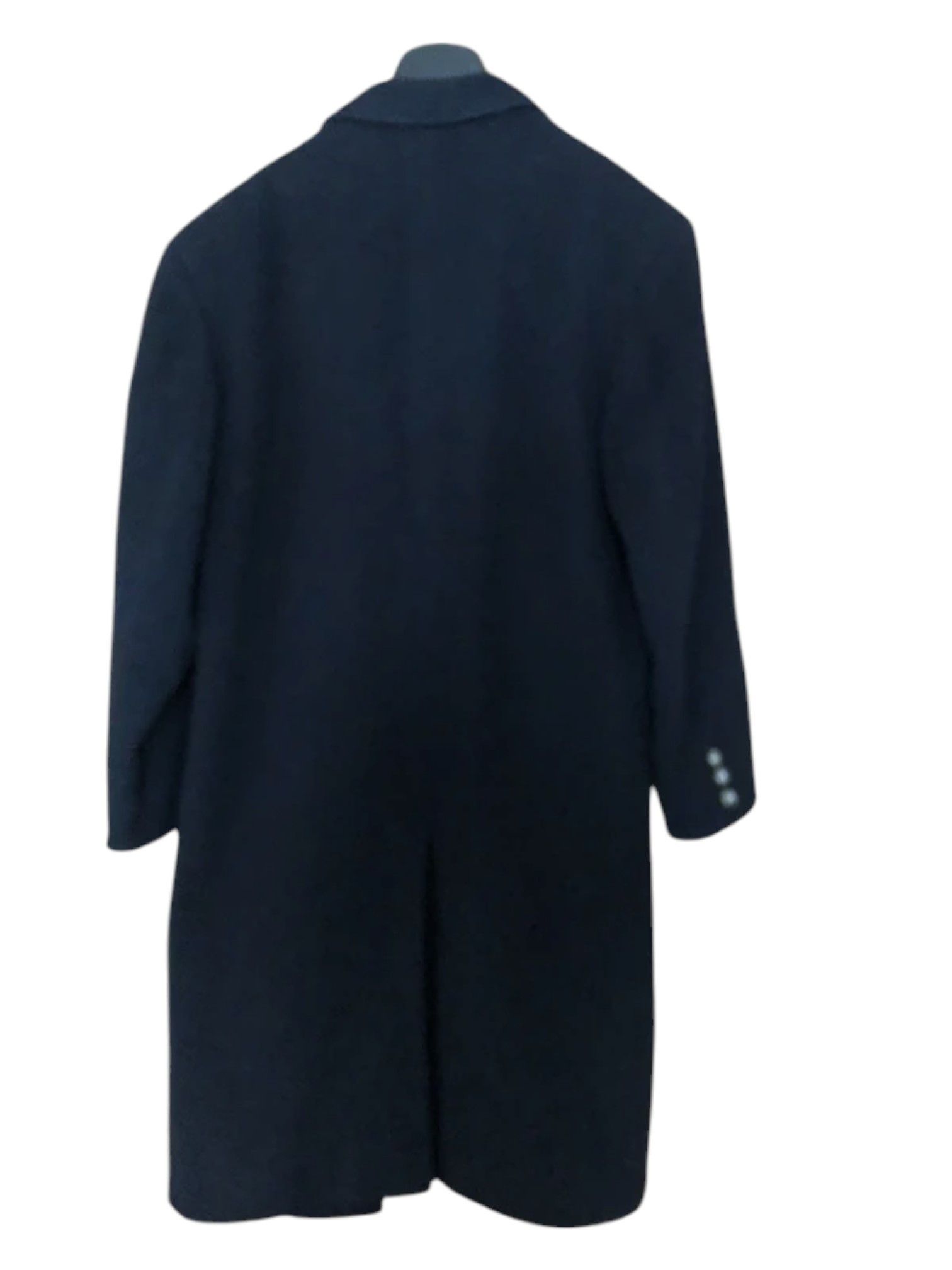 Boneville Boneville Navy Wool Overcoat c.1990s Size US L / EU 52-54 / 3 - 2 Thumbnail