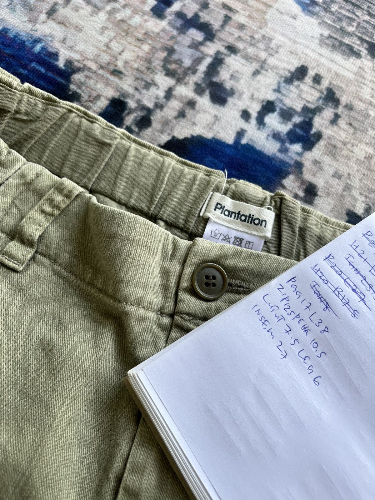 Issey Miyake 🔥Plantation issey Miyake Organic Cotton Slim Pants Japan Size US 29 - 5 Thumbnail
