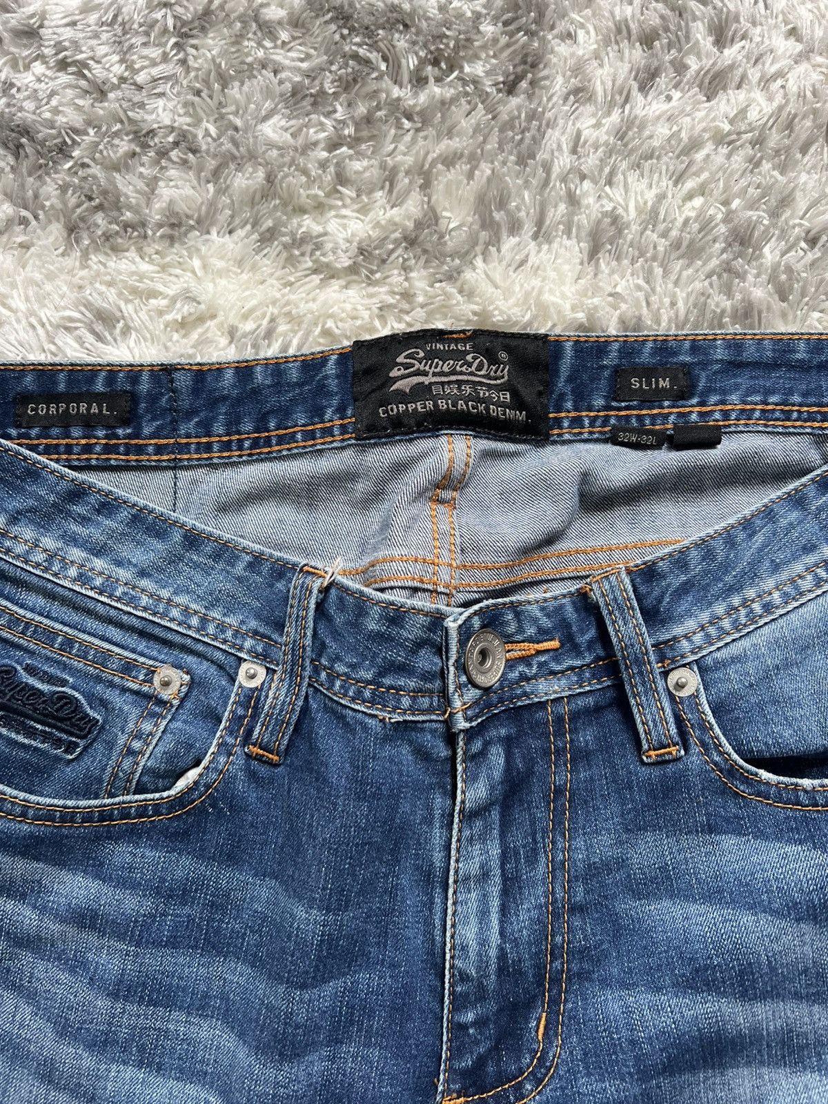 Superdry Superdry Copper Label Slim Jeans Size US 32 / EU 48 - 5 Thumbnail