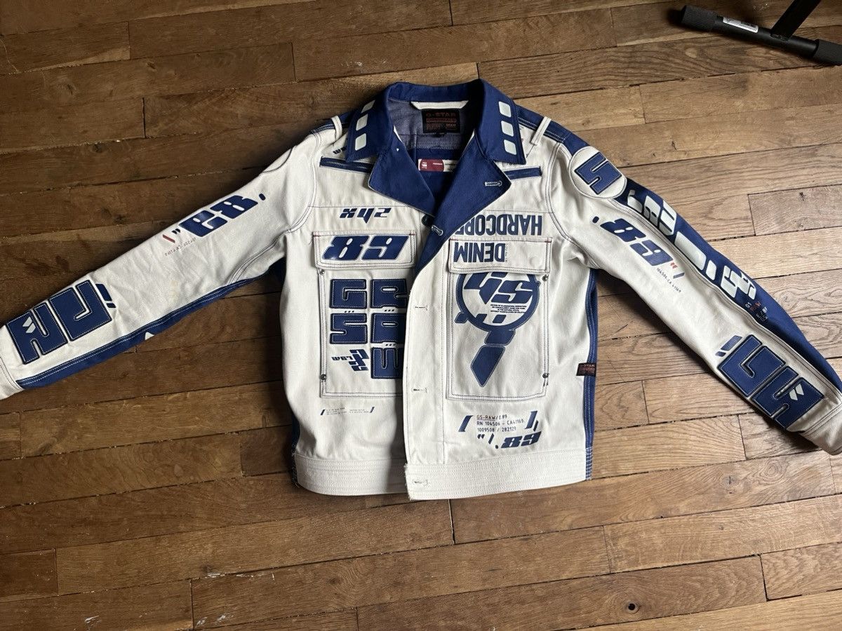 G-Star G-Star RAW Exclusives Biker Jacket Limited Edition 2023 Size US M / EU 48-50 / 2 - 2 Thumbnail