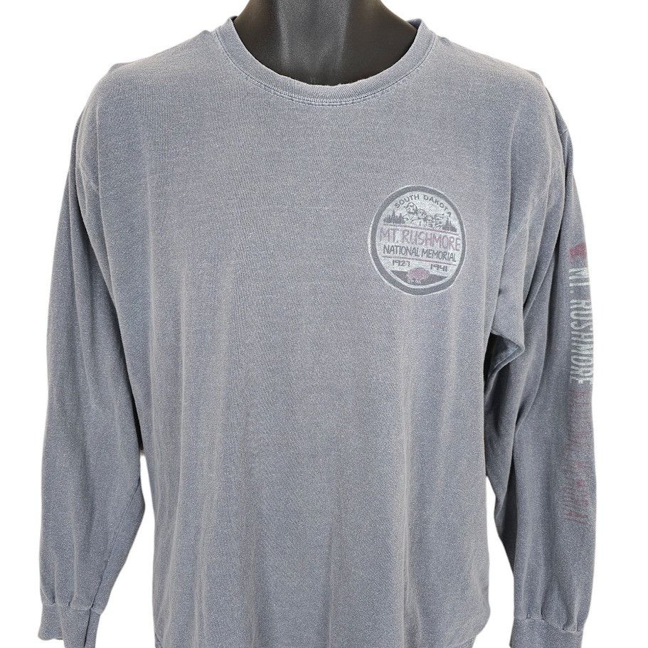 Other Mt Rushmore T Shirt Mens Size Large Gray South Dakota Size US L / EU 52-54 / 3 - 2 Thumbnail