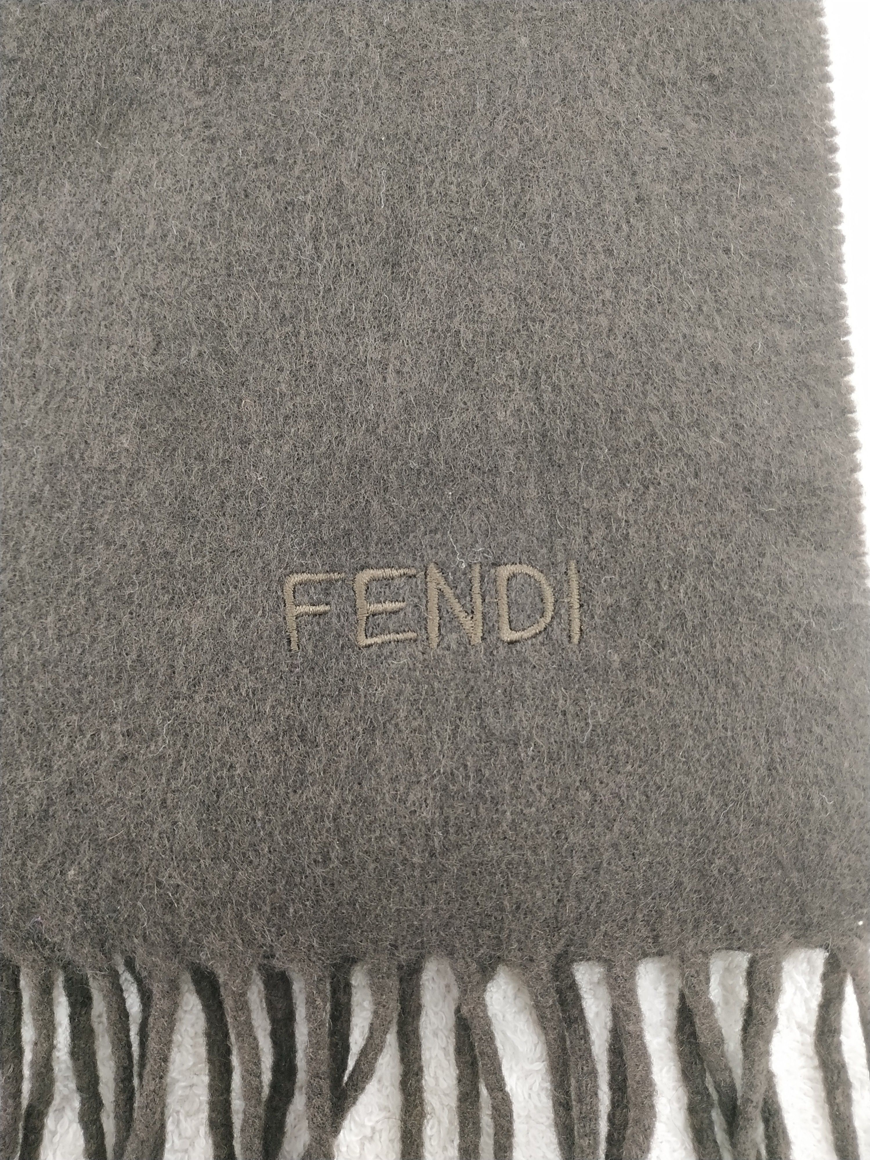 Fendi Vintage Fendi Wool Scarf/Muffler/Neckwear MF114 Size ONE SIZE - 5 Thumbnail