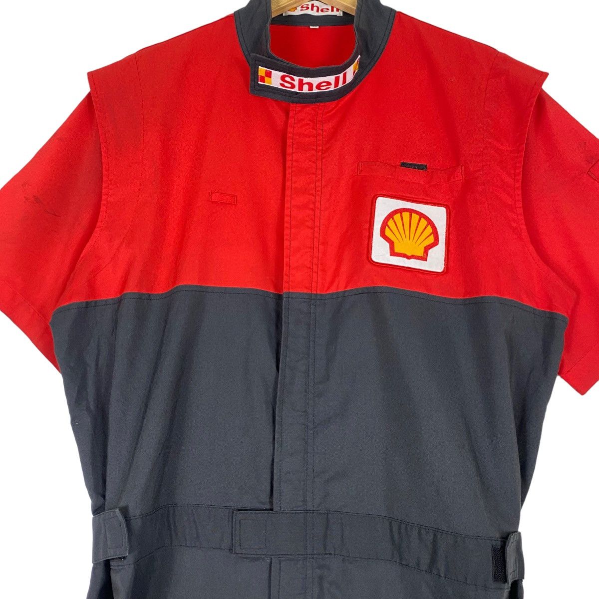 Japanese Brand × Sports Specialties Shell vintage coverall short sleeve Size US 40 / EU 56 - 7 Thumbnail