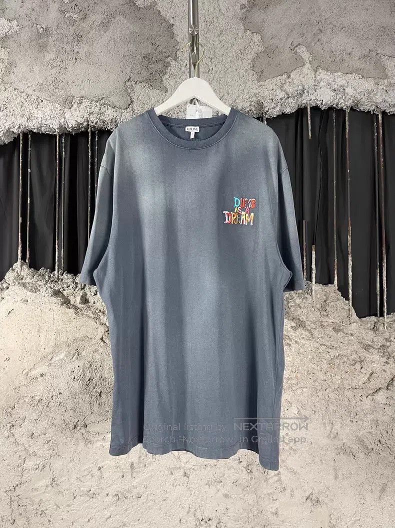 Loewe Loewe Heavy Wash Embroidered Logo Short Sleeve Size US XS / EU 42 / 0 - 1 Thumbnail