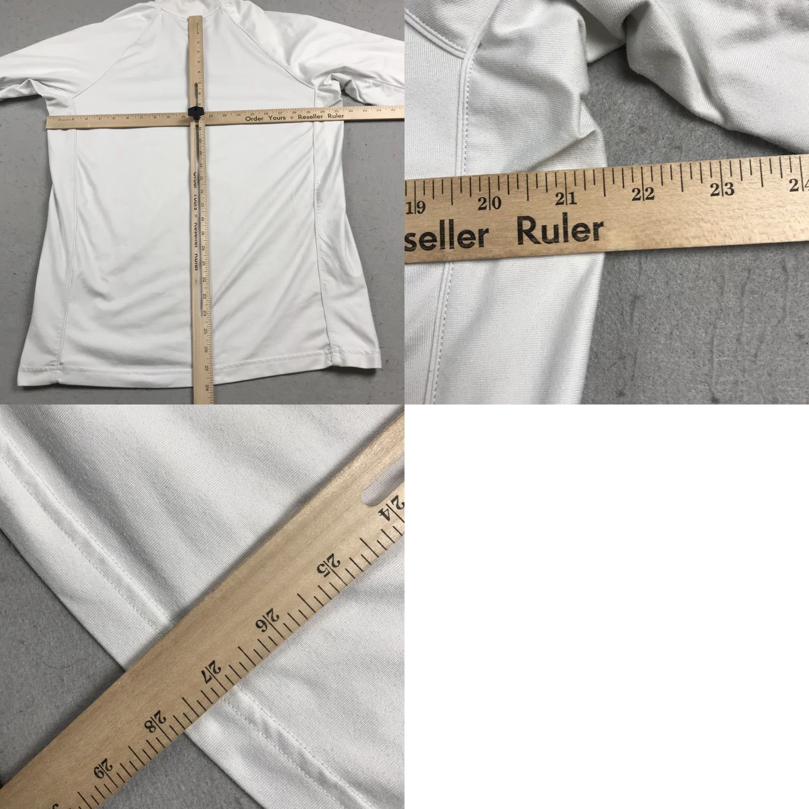 Vintage Masters Golf Shirt Mens M White Zero Restriction Mock Neck Augusta Logo Size US M / EU 48-50 / 2 - 8 Thumbnail