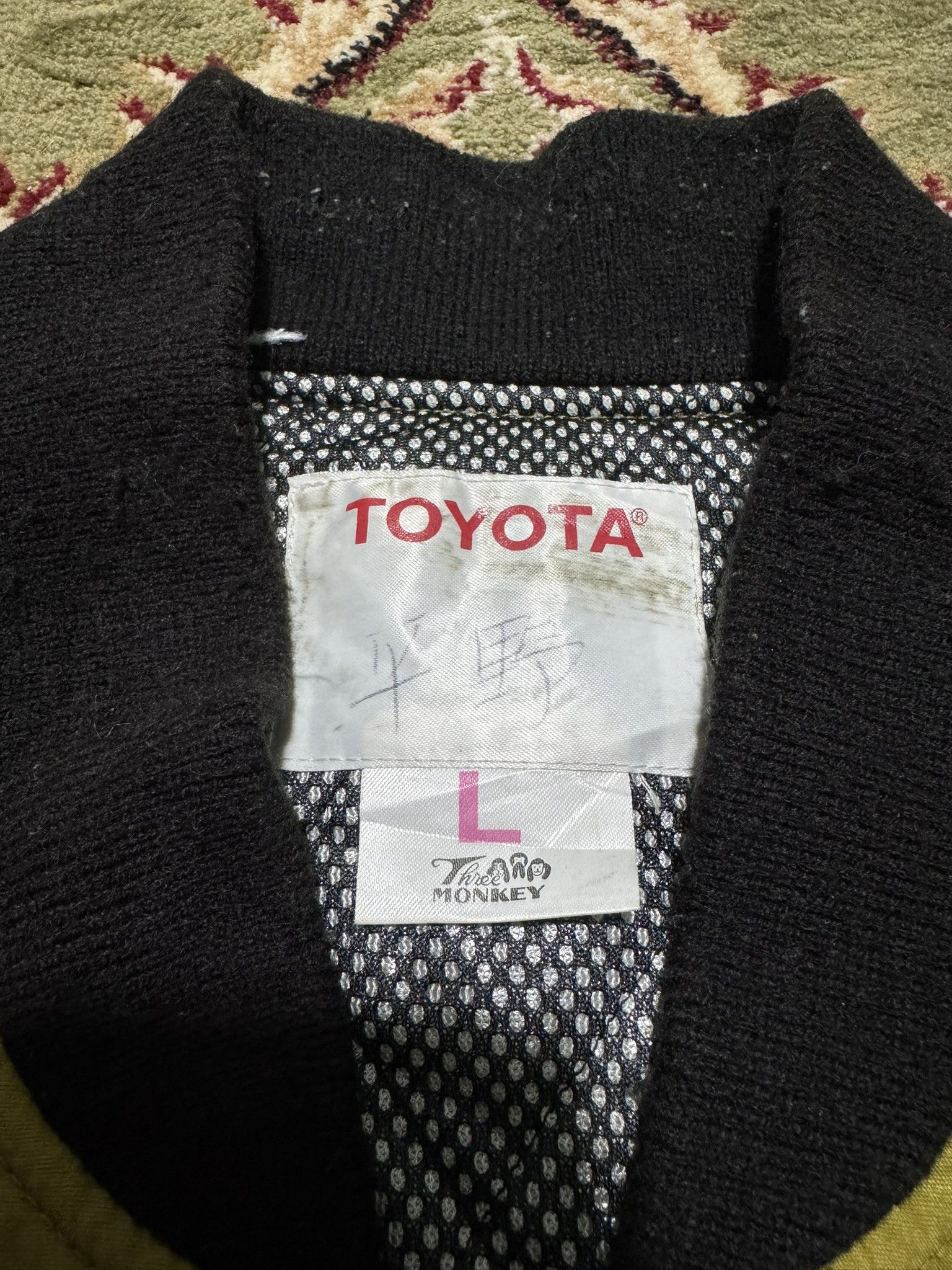 Japanese Brand × Sports Specialties Vintage Toyota Techno Racing TRD Bomber Jacket Honda Mugen Size US L / EU 52-54 / 3 - 4 Thumbnail