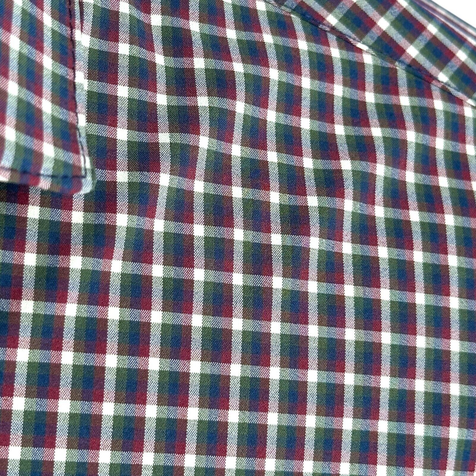 Mizzen+Main Mizzen + Main Shirt Men’s Medium Red Blue Green Check Size US M / EU 48-50 / 2 - 3 Thumbnail