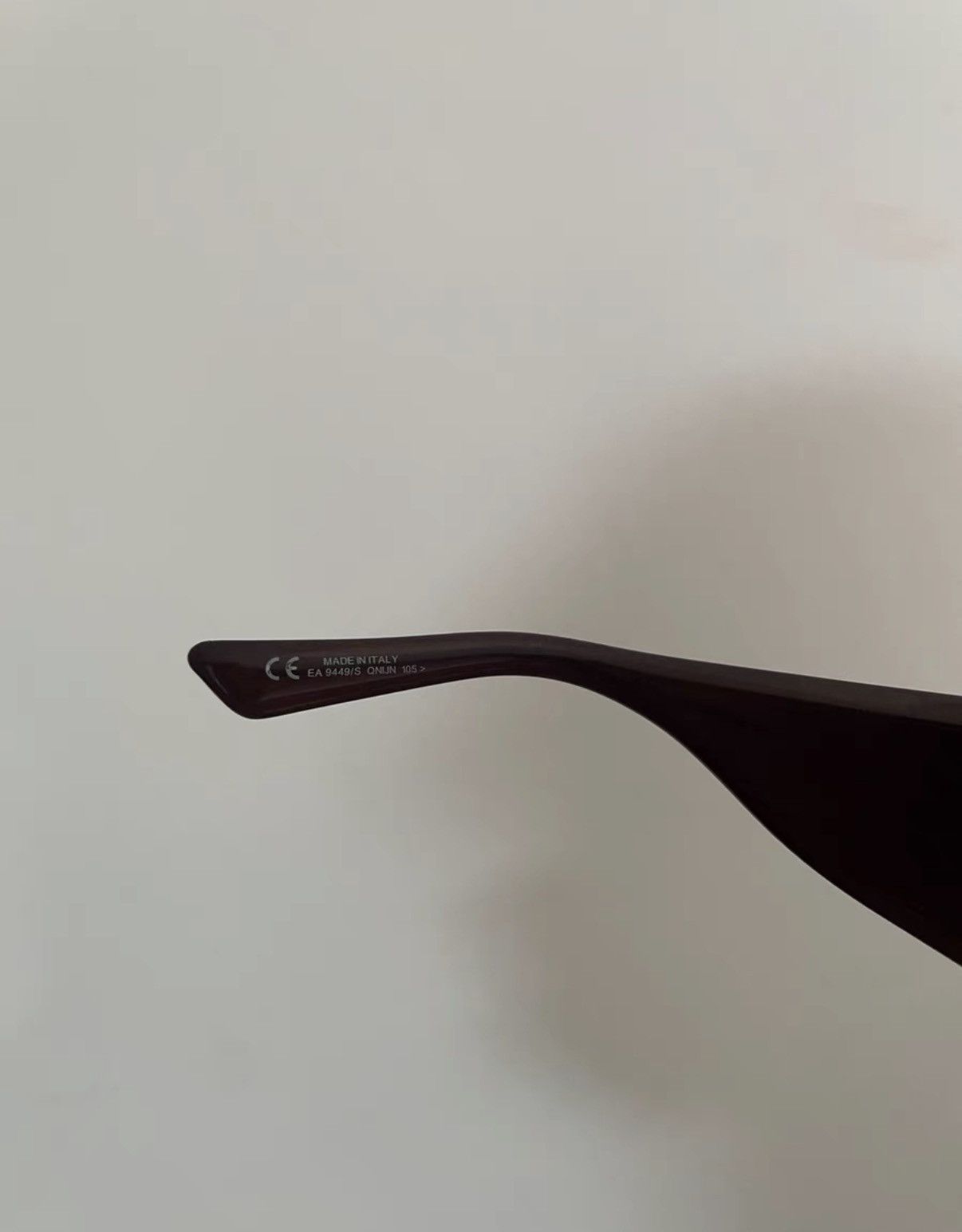 Emporio Armani Emporio Armani Vintage Oversized Sunglasses Size ONE SIZE - 5 Thumbnail