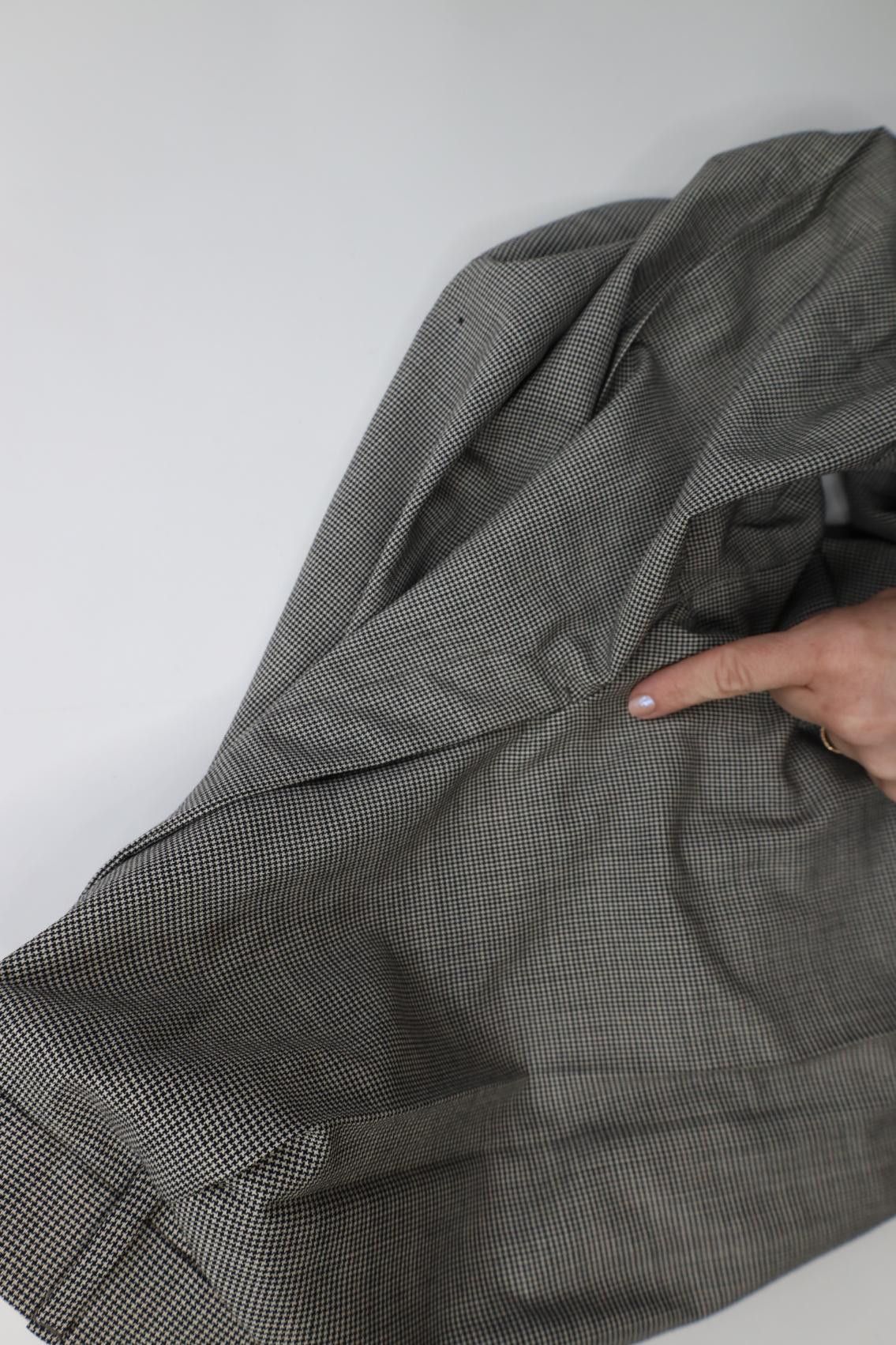 Vintage Vintage 70s Streetwear Houndstooth Wide Leg Chino Pants USA Size US 40 / EU 56 - 11 Thumbnail
