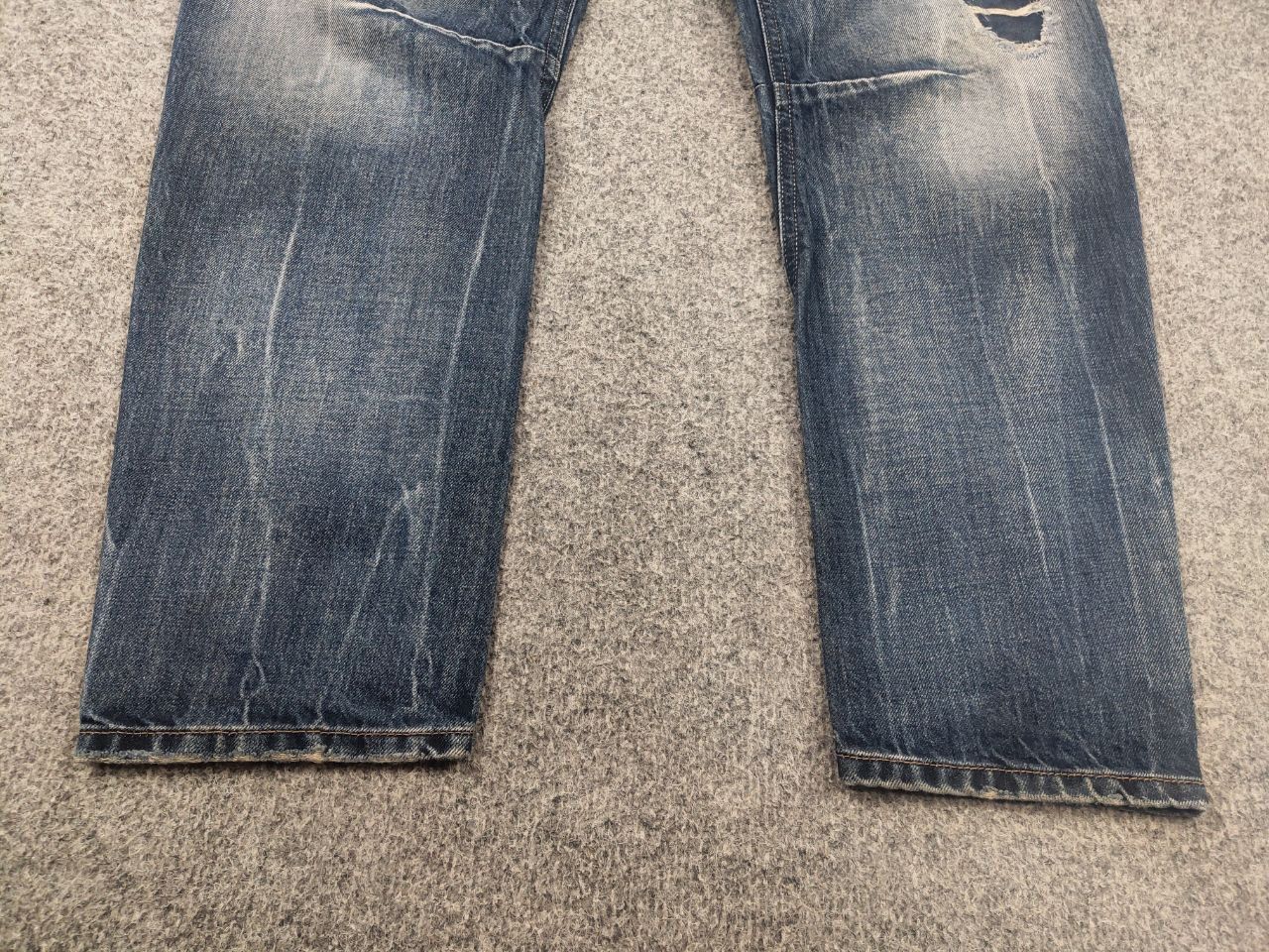 Diesel Diesel fayza relaxed low waist Distressed Denim Blue Jeans Size US 32 / EU 48 - 7 Thumbnail