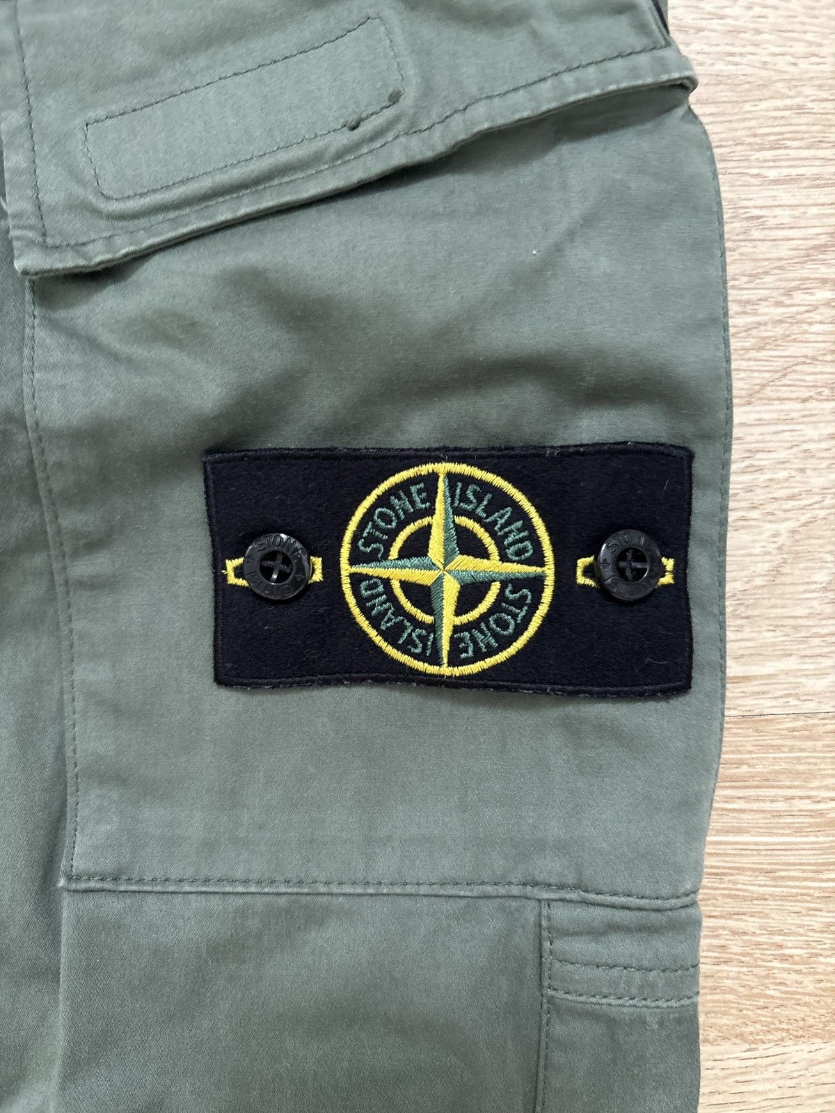 Stone Island Stone Island Patch Cargo Type RE-T Pants Trousers Khaki Size US 32 / EU 48 - 4 Thumbnail