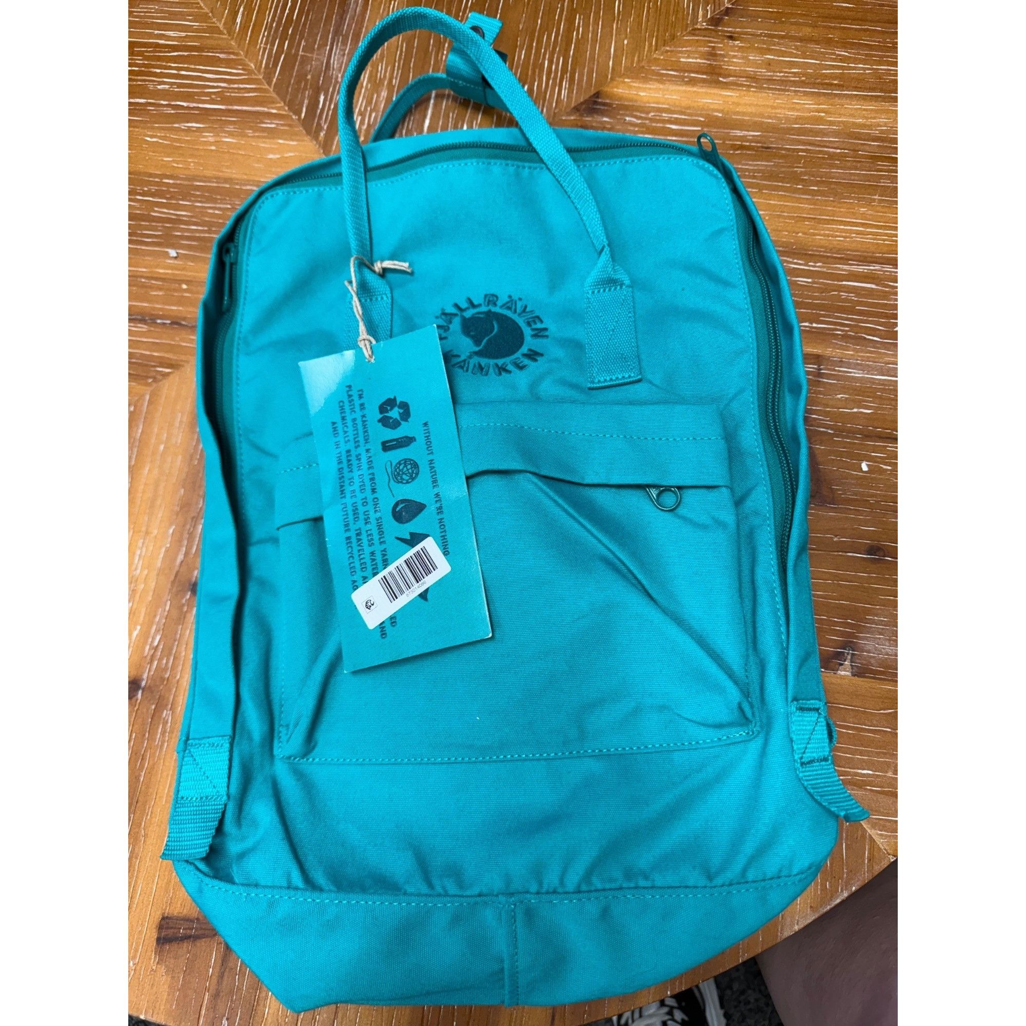Fjallraven Fjällräven Kånken Classic Backpack Turquoise Water-Resistant Size ONE SIZE - 3 Thumbnail
