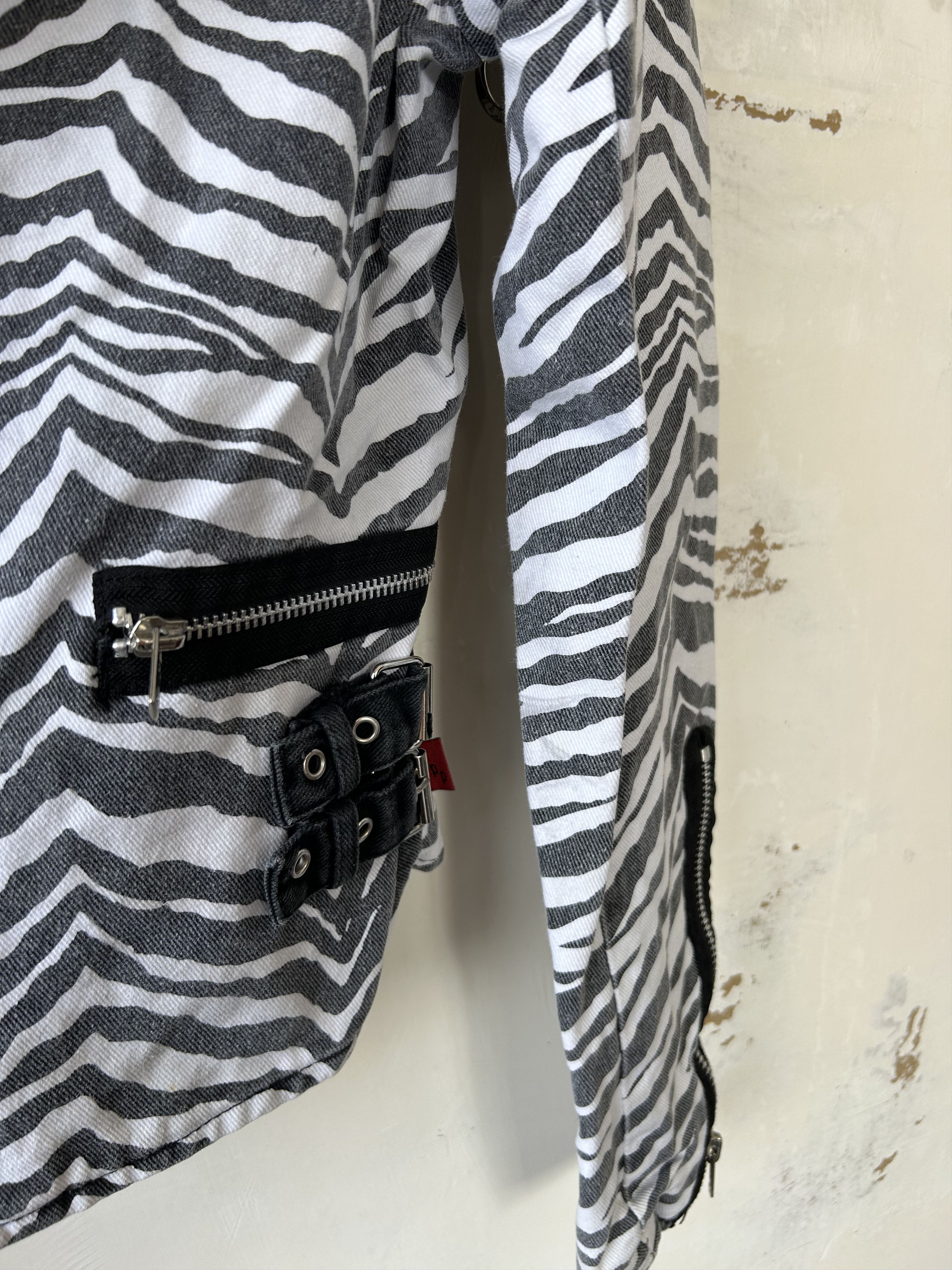 Tripp NYC Vintage Tripp NYC Bondage Parachute Zip Punk Biker Jacket Size S / US 4 / IT 40 - 6 Thumbnail
