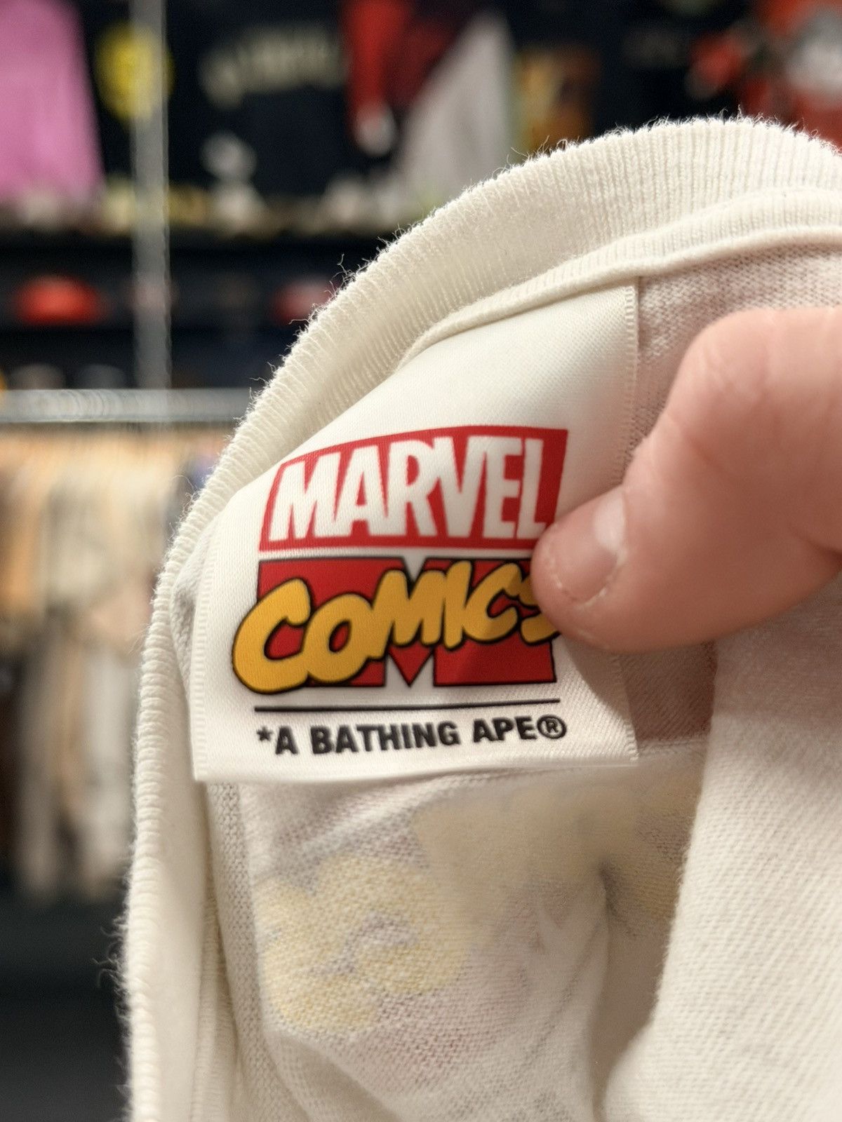 Bape Bape Marvel T-Shirt Size US XL / EU 56 / 4 - 4 Thumbnail