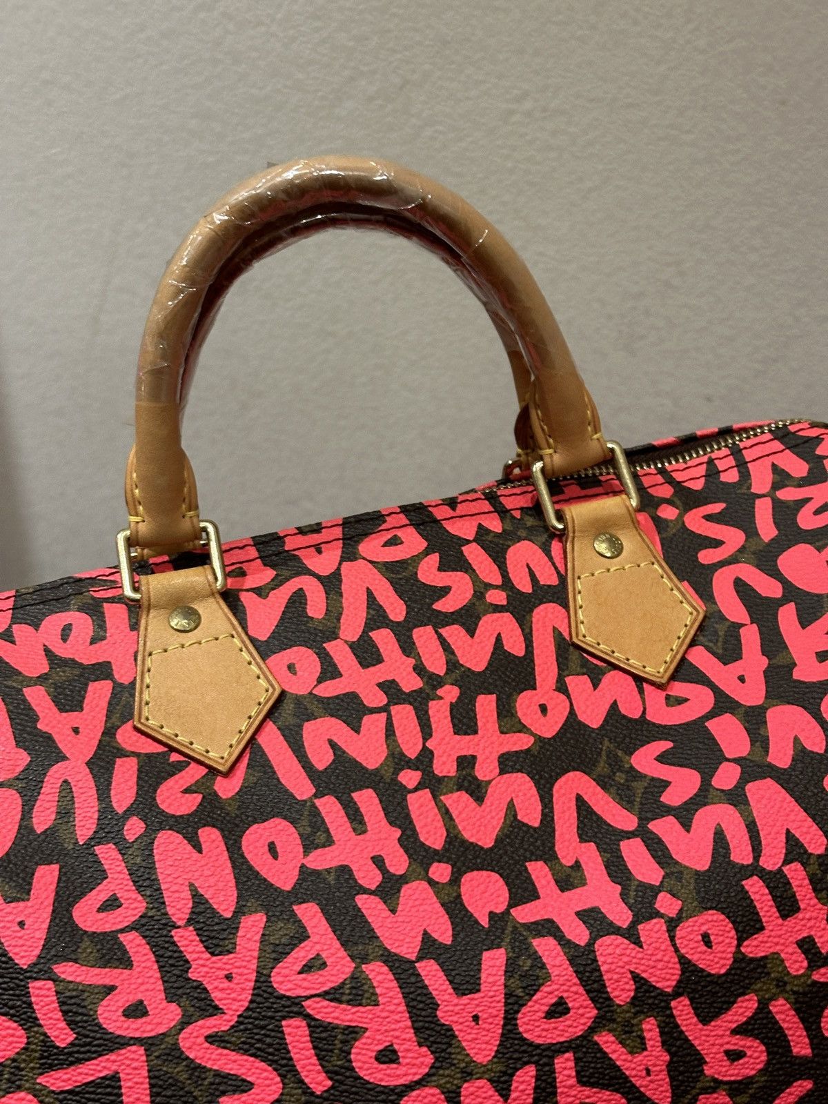 Louis Vuitton LOUIS VUITTON Graffiti Speedy 30 Size ONE SIZE - 9 Thumbnail
