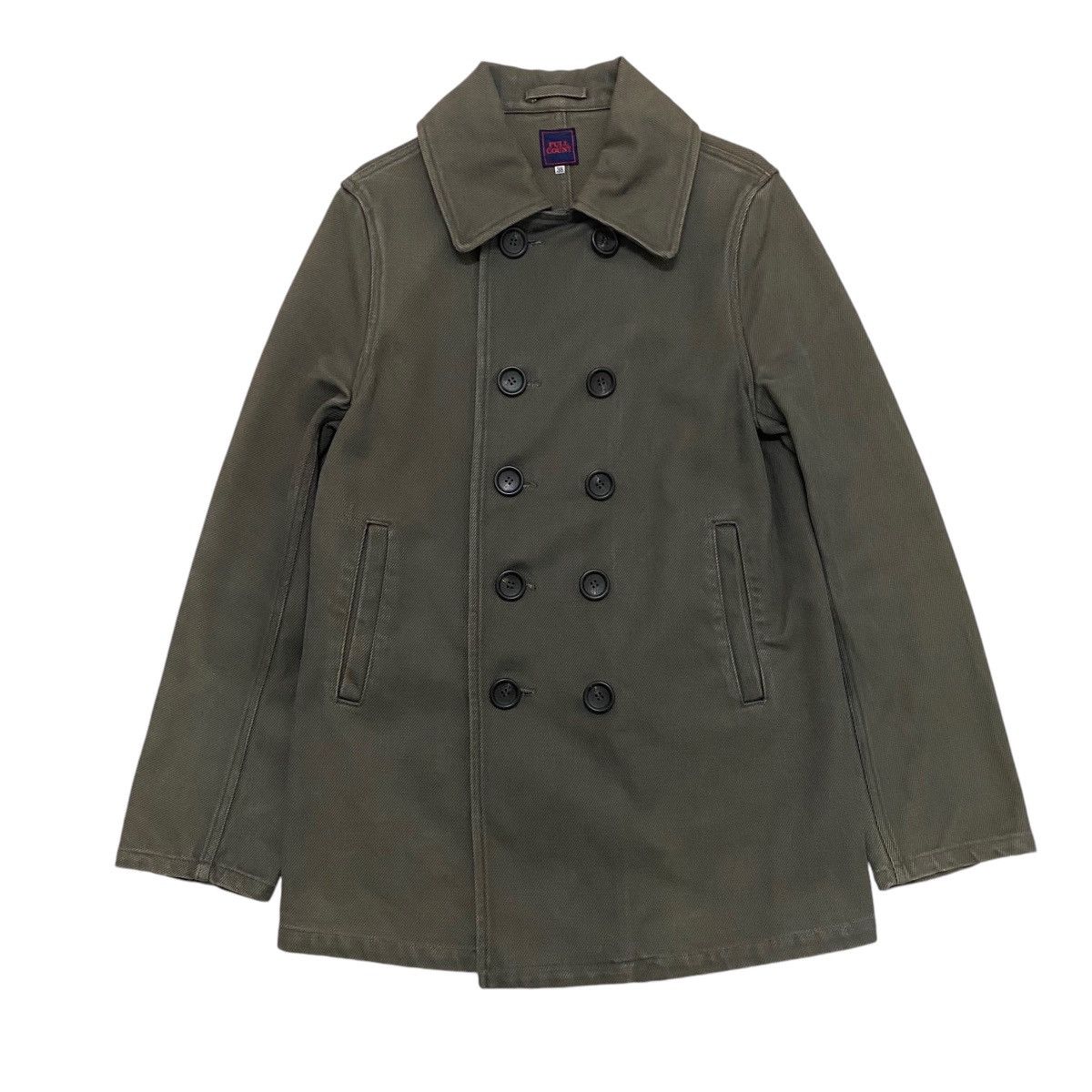 Full Count & Co. ☀️Nice design Full count double breasted cotton jacket Size US S / EU 44-46 / 1 - 11 Thumbnail
