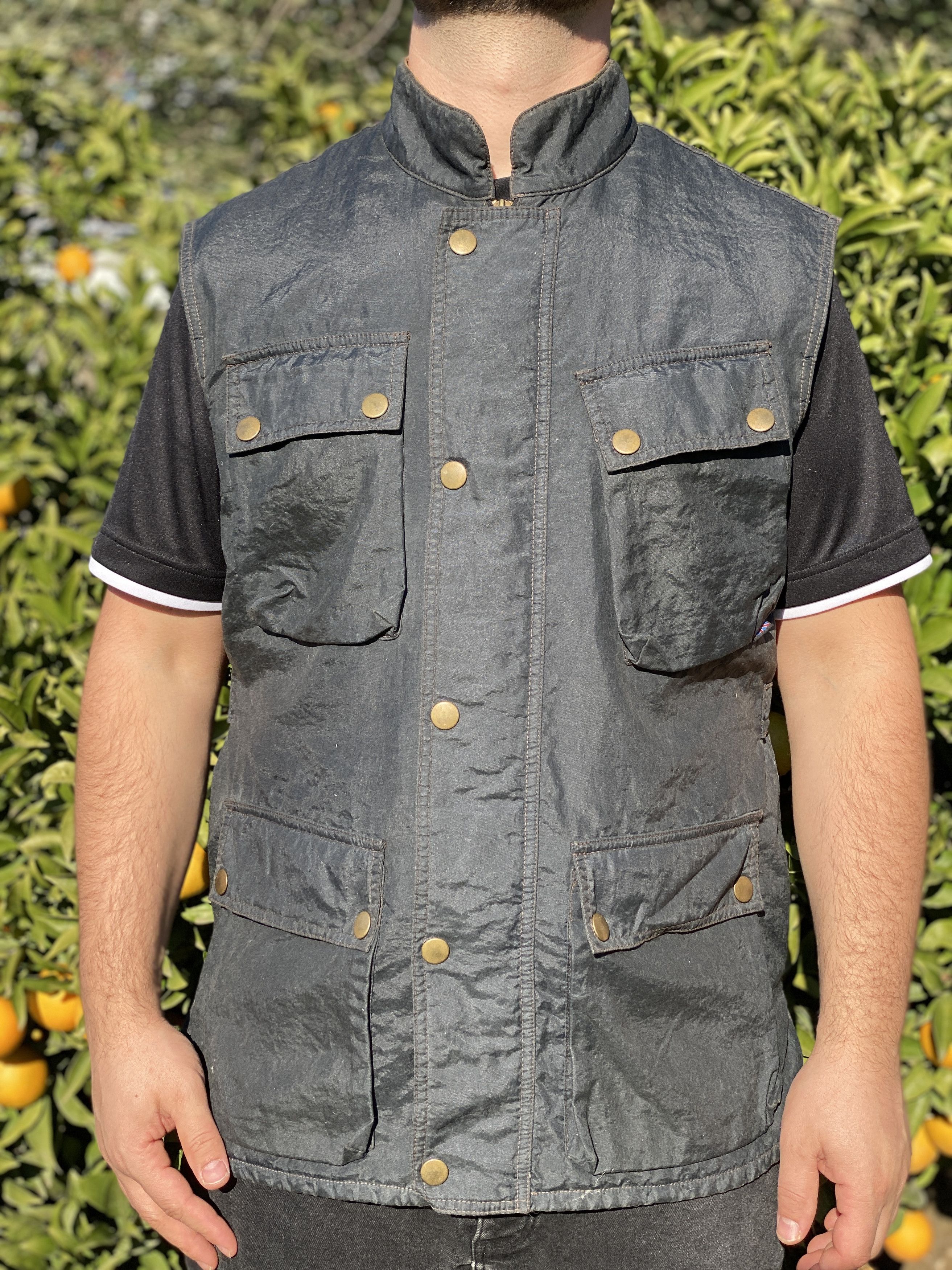 Belstaff Belstaff Black Prince Welde Seams Waistcoat Gilet Size XL Size US XL / EU 56 / 4 - 1 Thumbnail