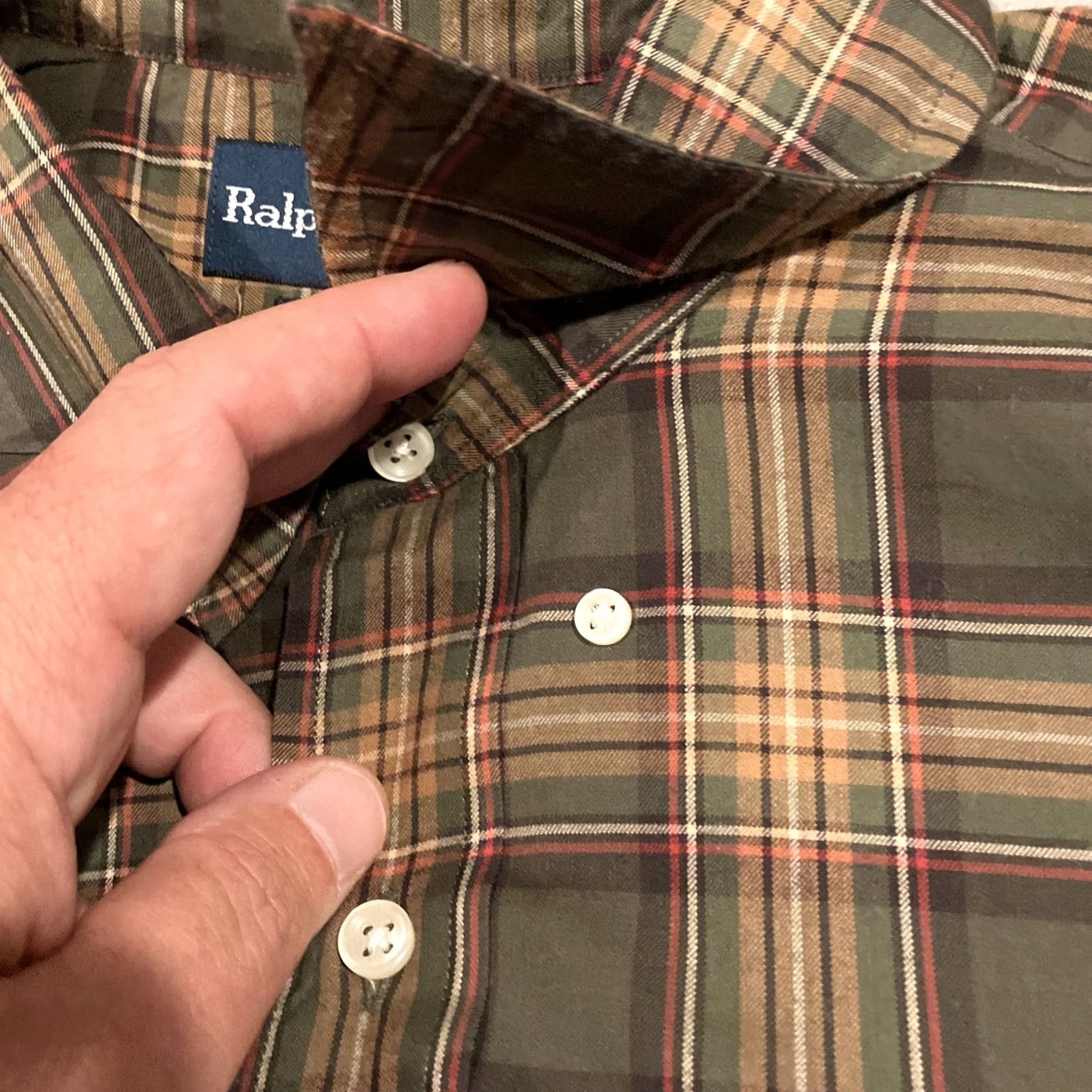 Ralph Lauren Ralph Lauren Shirt Brown Plaid Long Sleeve Button-Down Classic Fit XXL Men Size US XXL / EU 58 / 5 - 5 Thumbnail