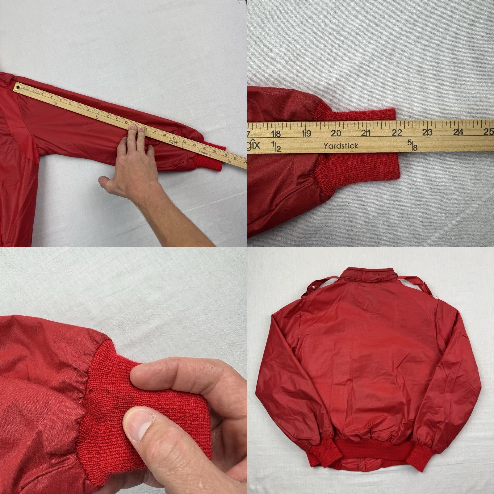 Vintage VINTAGE Collections 1980s Jacket Windbreaker Adult Small Red Full Zip Hipster Size US S / EU 44-46 / 1 - 8 Thumbnail