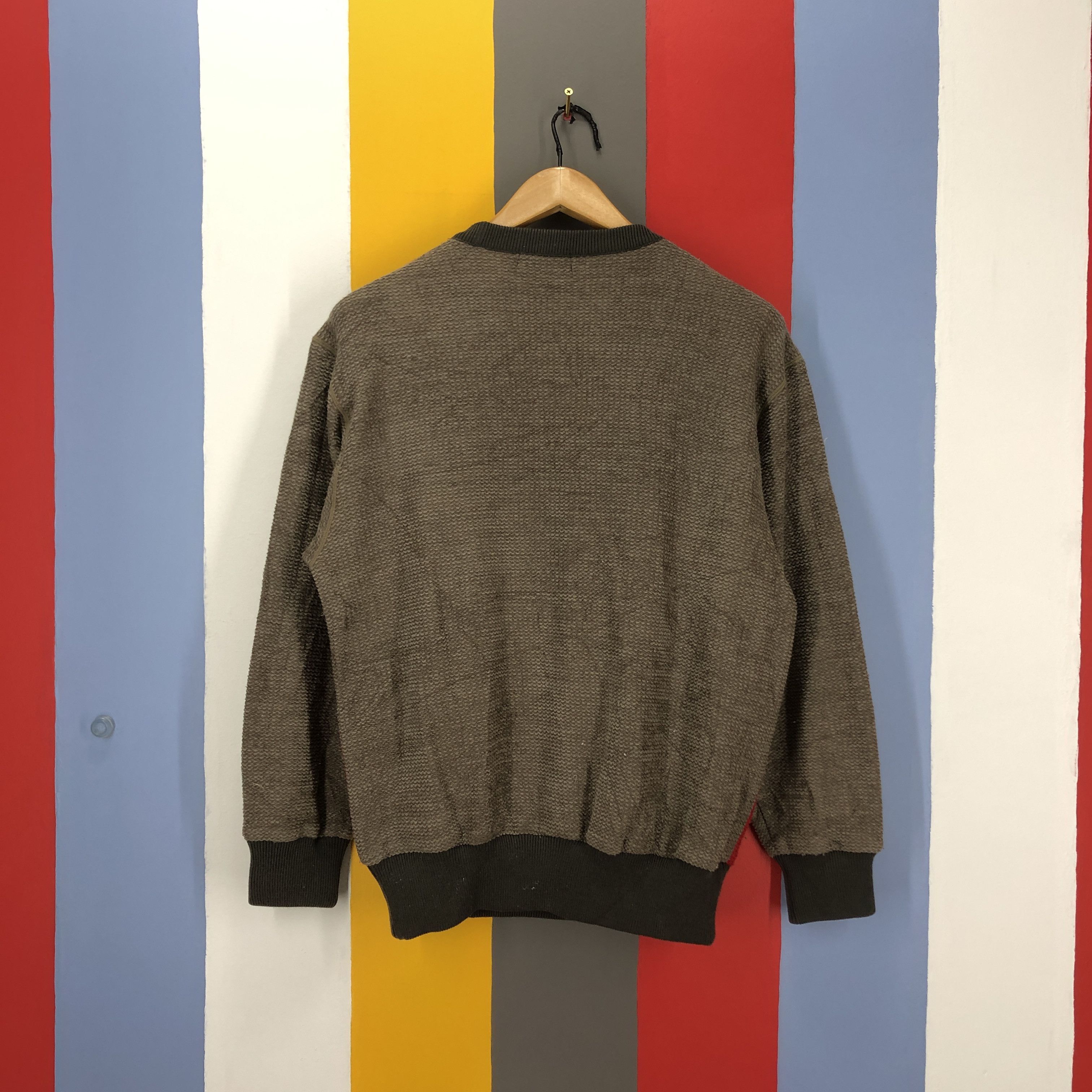 Japanese Brand DI MAGGIO SKI Color Block Sweatshirt #0998/AI Size US M / EU 48-50 / 2 - 10 Thumbnail