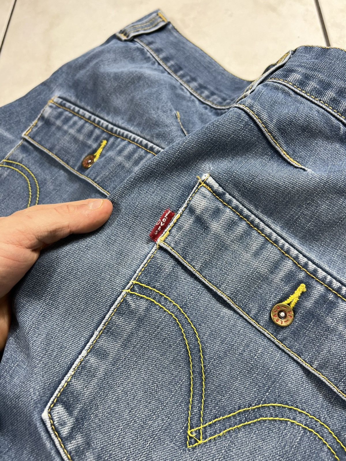 Levi's Vintage Levi’s y2k engineered jeans distressed denim pants Size US 32 / EU 48 - 18 Thumbnail