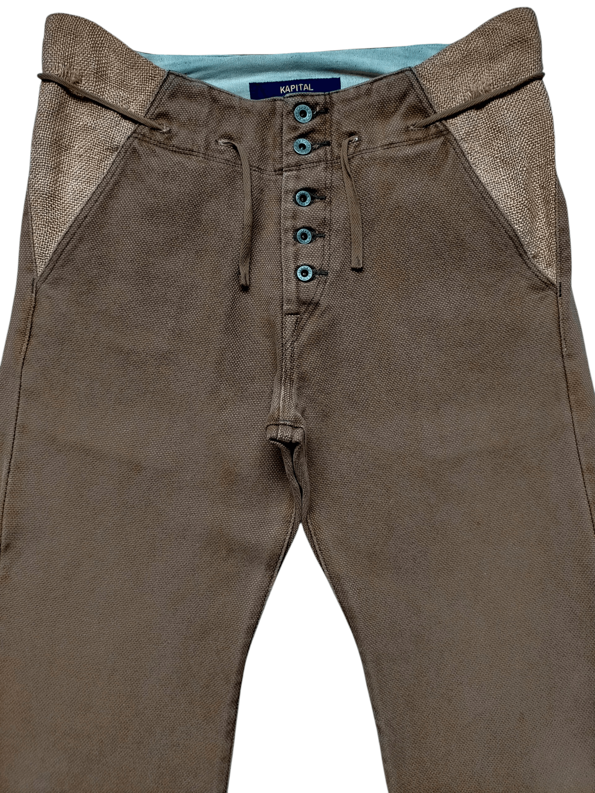 Kapital Kapital Made in japan Loose Wide Leg Button Fly Pants Size US 36 / EU 52 - 3 Thumbnail