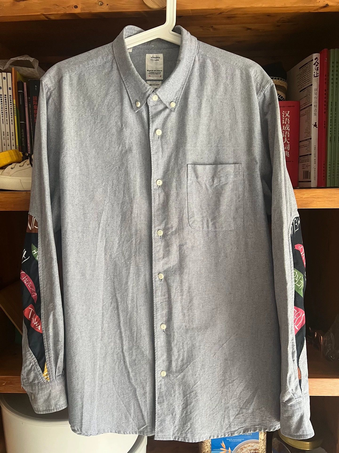 Visvim visvim 18ss dropshoulder gray GIZA shirt size 2 Japan Size US M / EU 48-50 / 2 - 1 Thumbnail