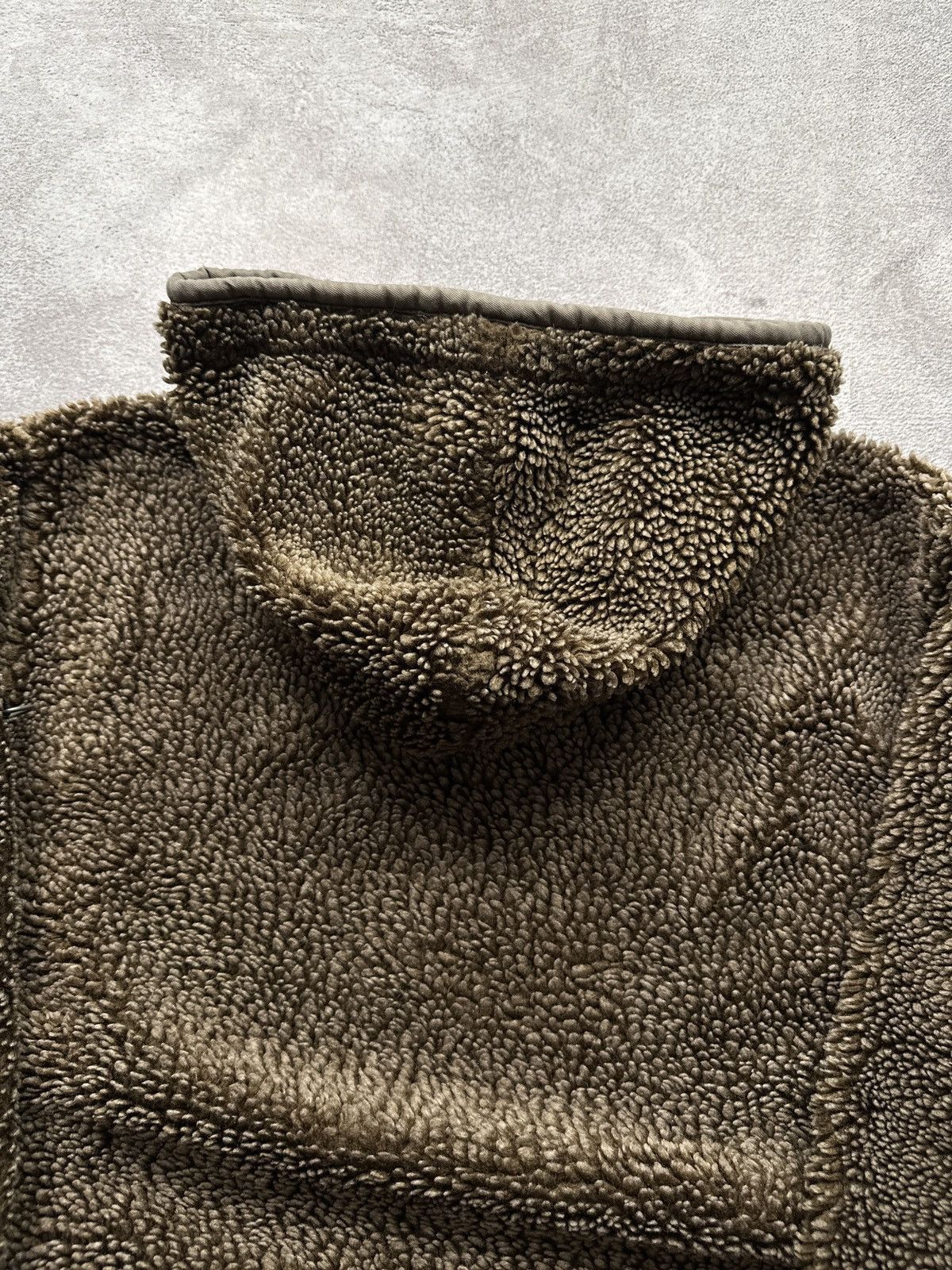 Vintage Deep Pile Style Fleece Zip Hoodie Jacket Size US L / EU 52-54 / 3 - 11 Thumbnail