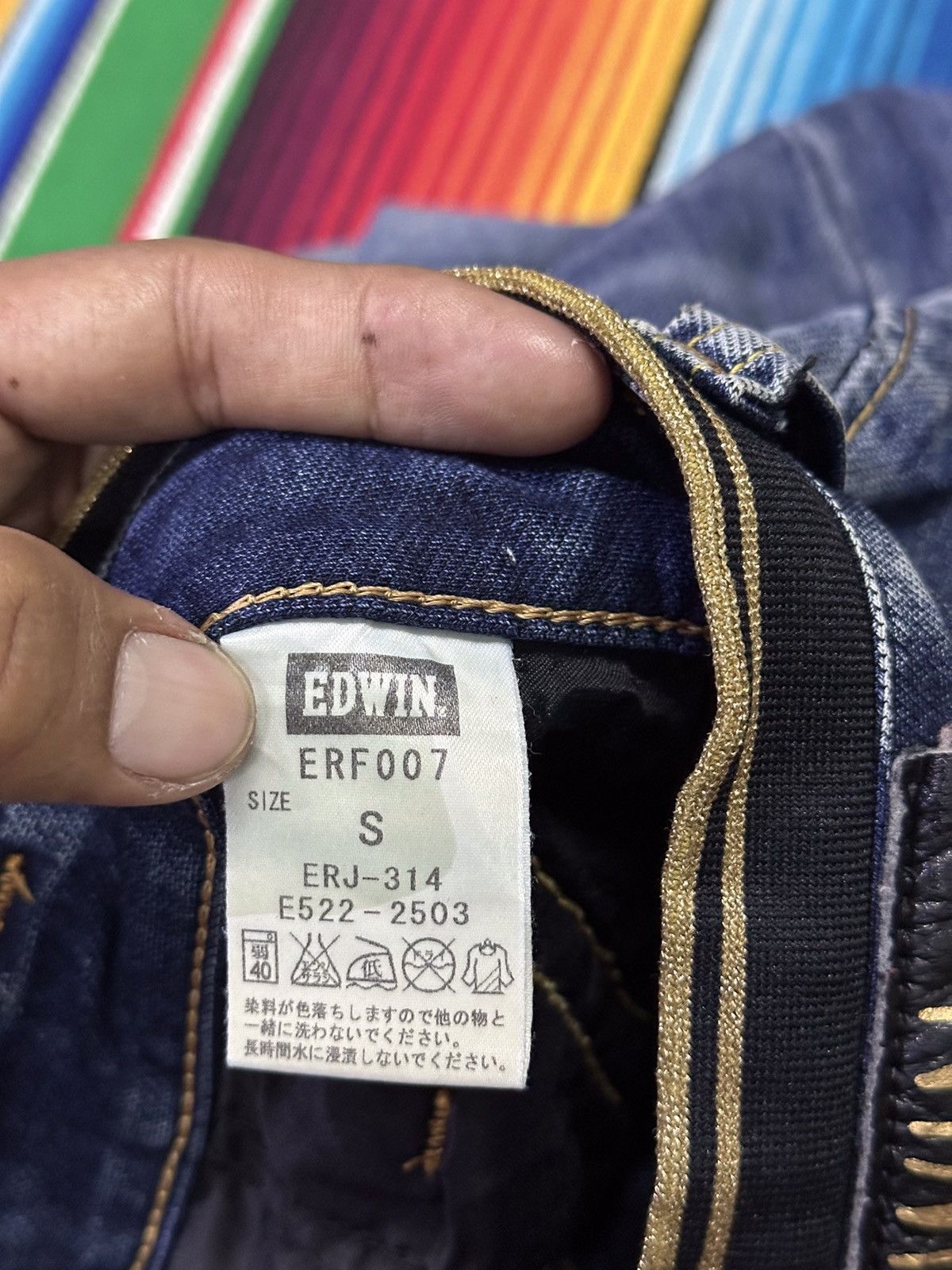 If Six Was Nine 💥Edwin Flare 💥 Japanese Brand Edwin Jersey Flare 💥 Size US 32 / EU 48 - 9 Thumbnail