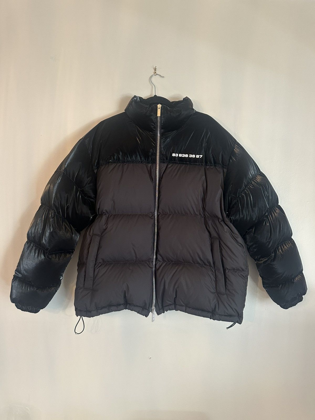Vetements VTMNTS Black Color Block Down Jacket Size US S / EU 44-46 / 1 - 1 Thumbnail